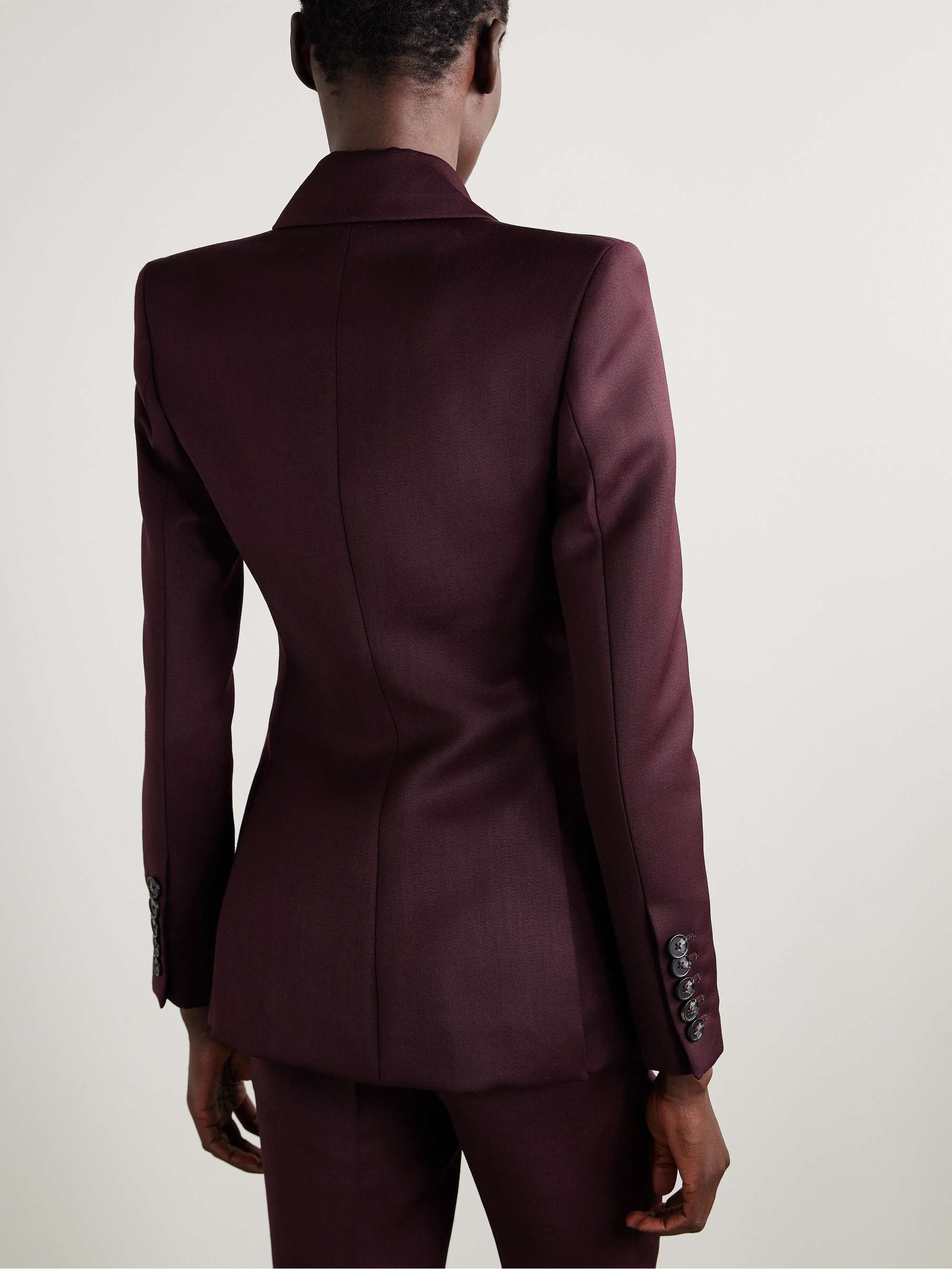 Woven blazer view