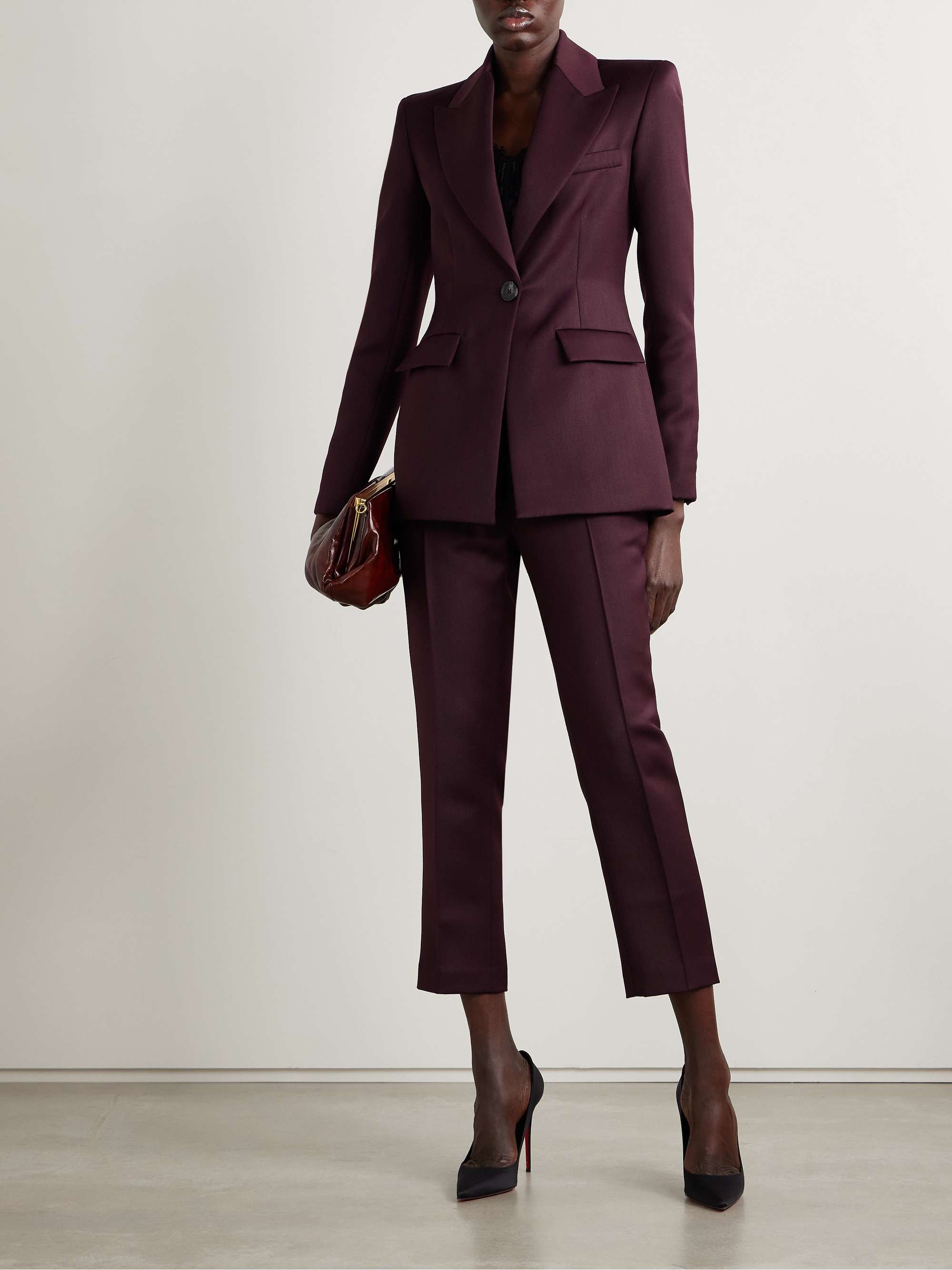 Woven blazer view
