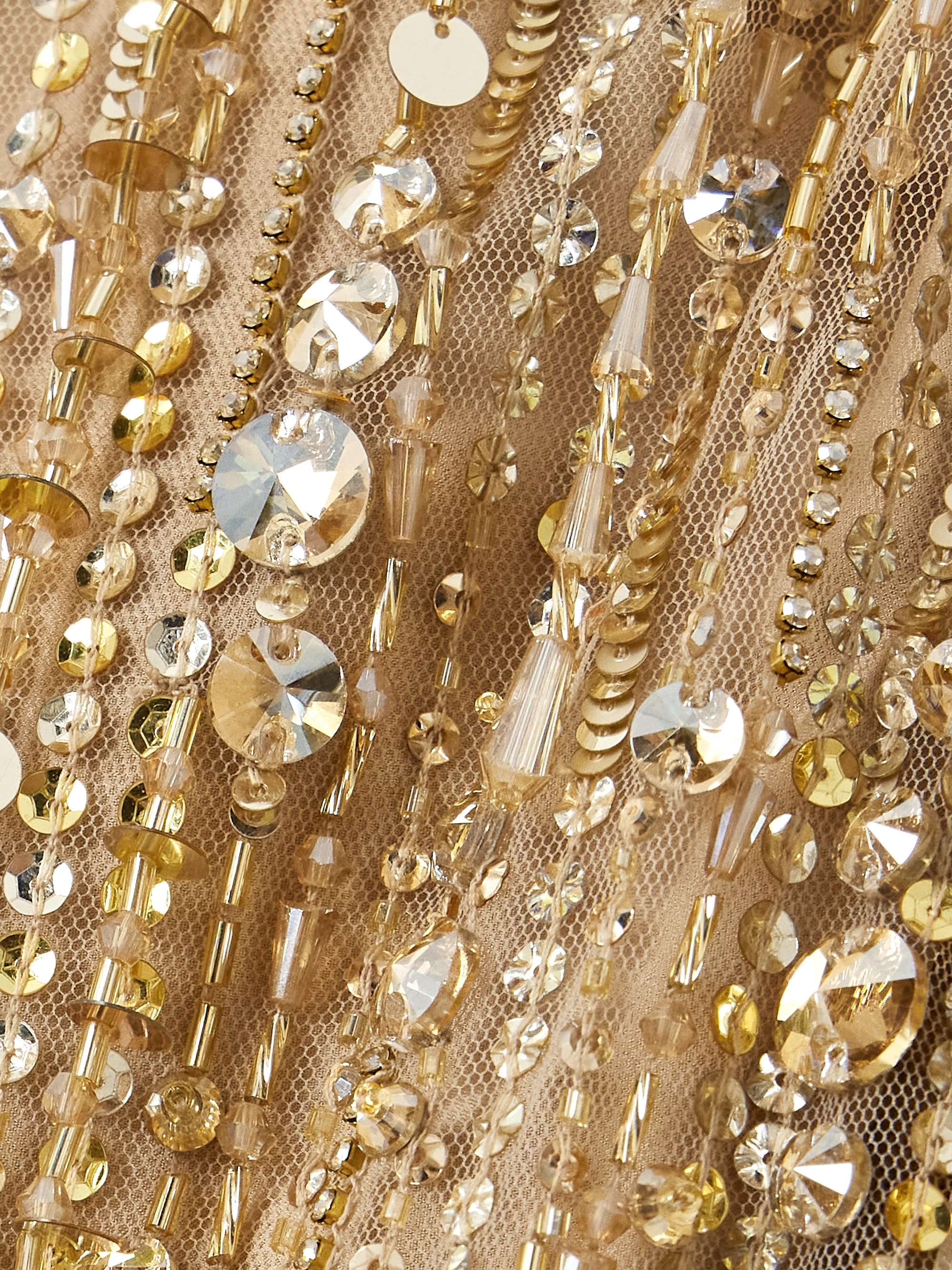 Dazzle sequin-embellished tulle mini dress view