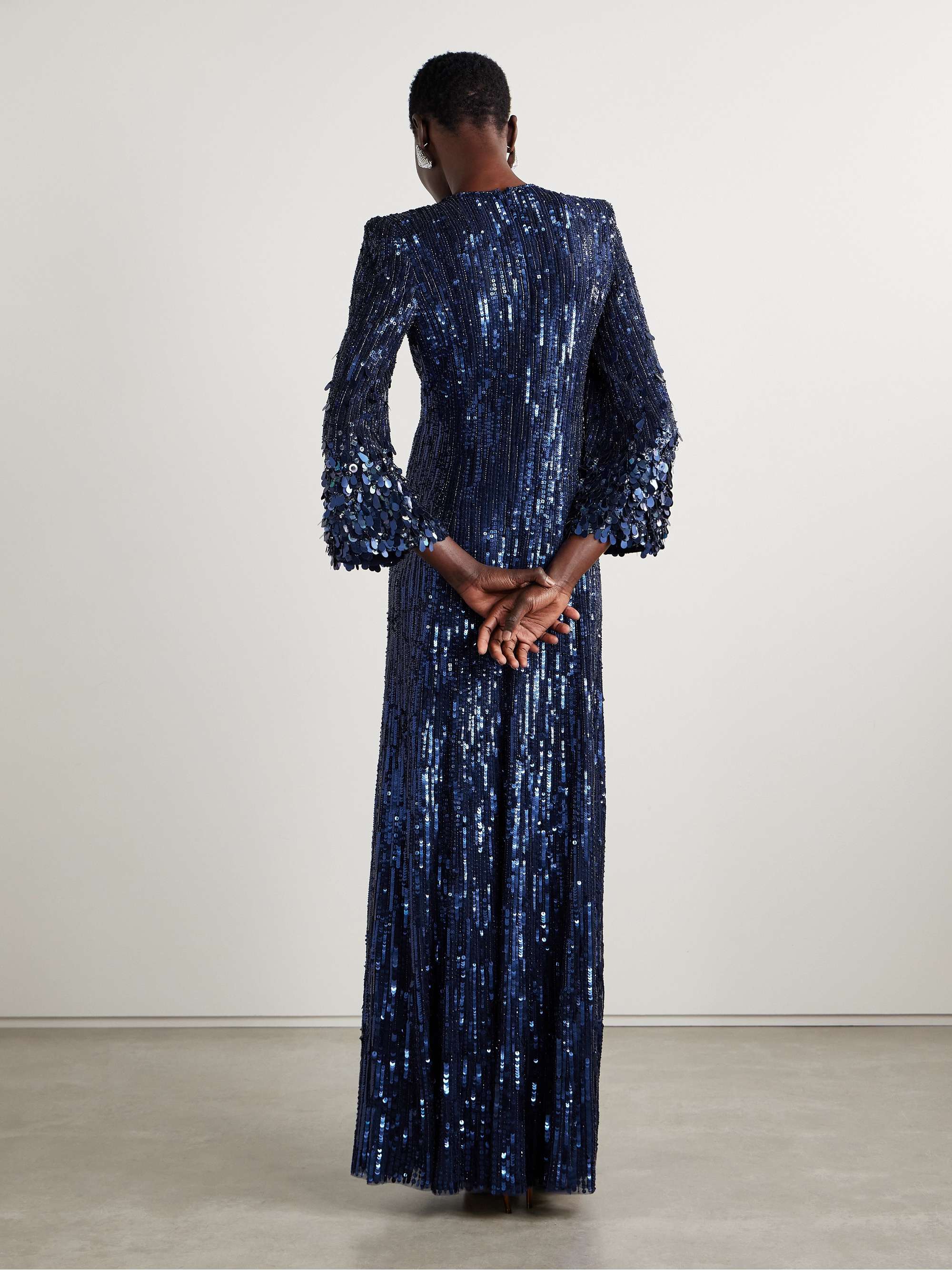 Nymph embellished tulle gown view