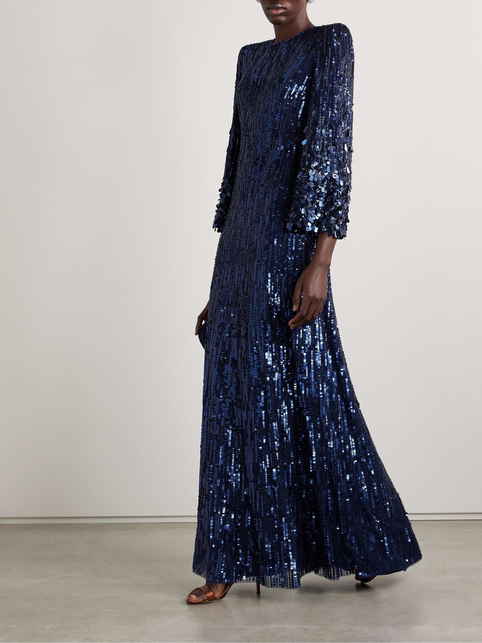 Nymph embellished tulle gown view
