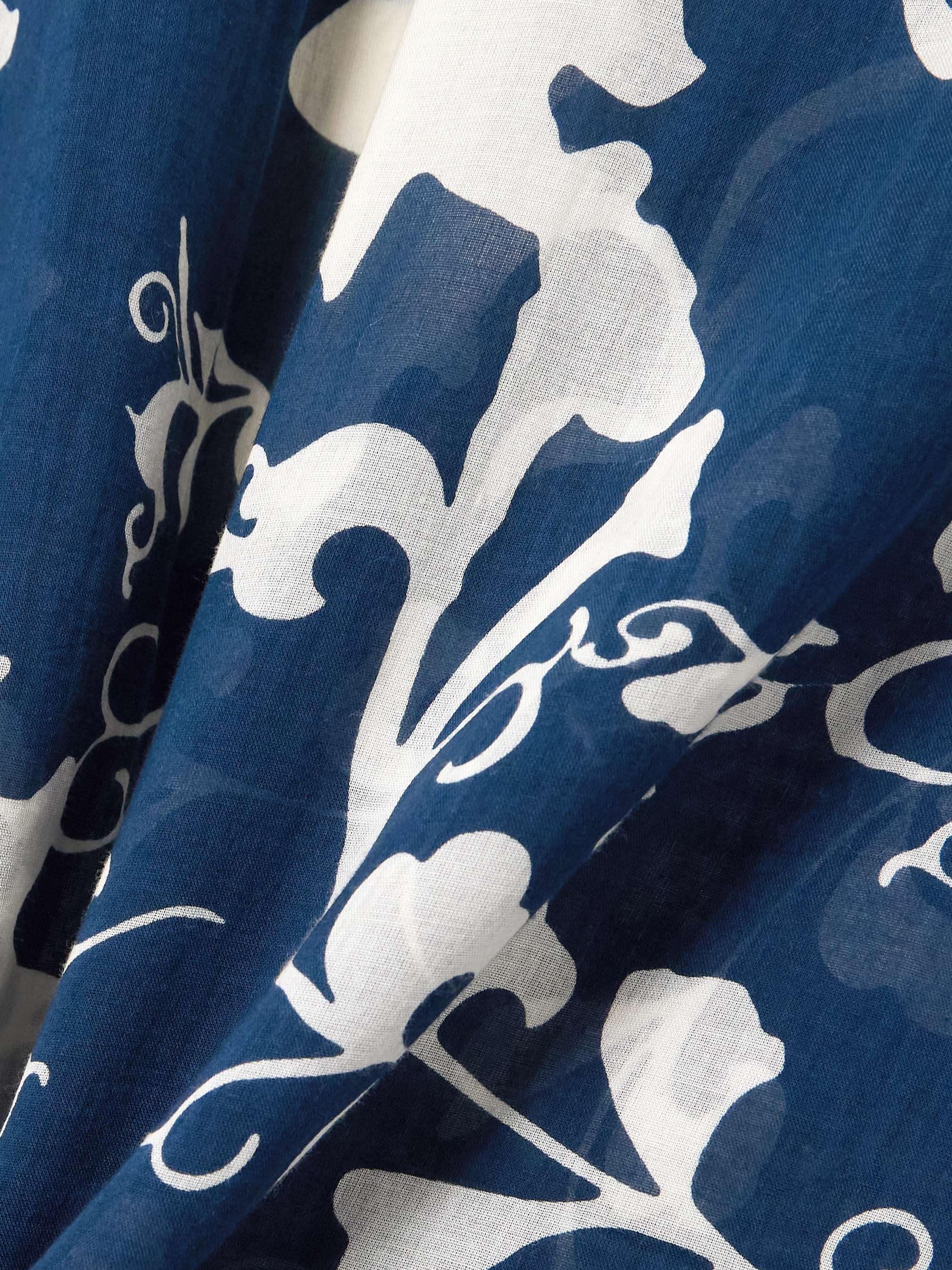Giada floral-print cotton-voile kaftan view