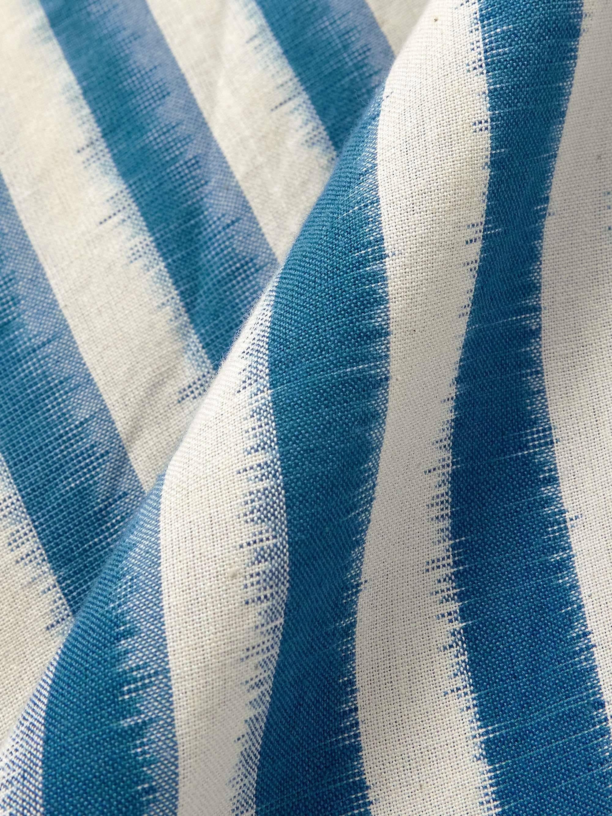 Margherita striped cotton midi dress view