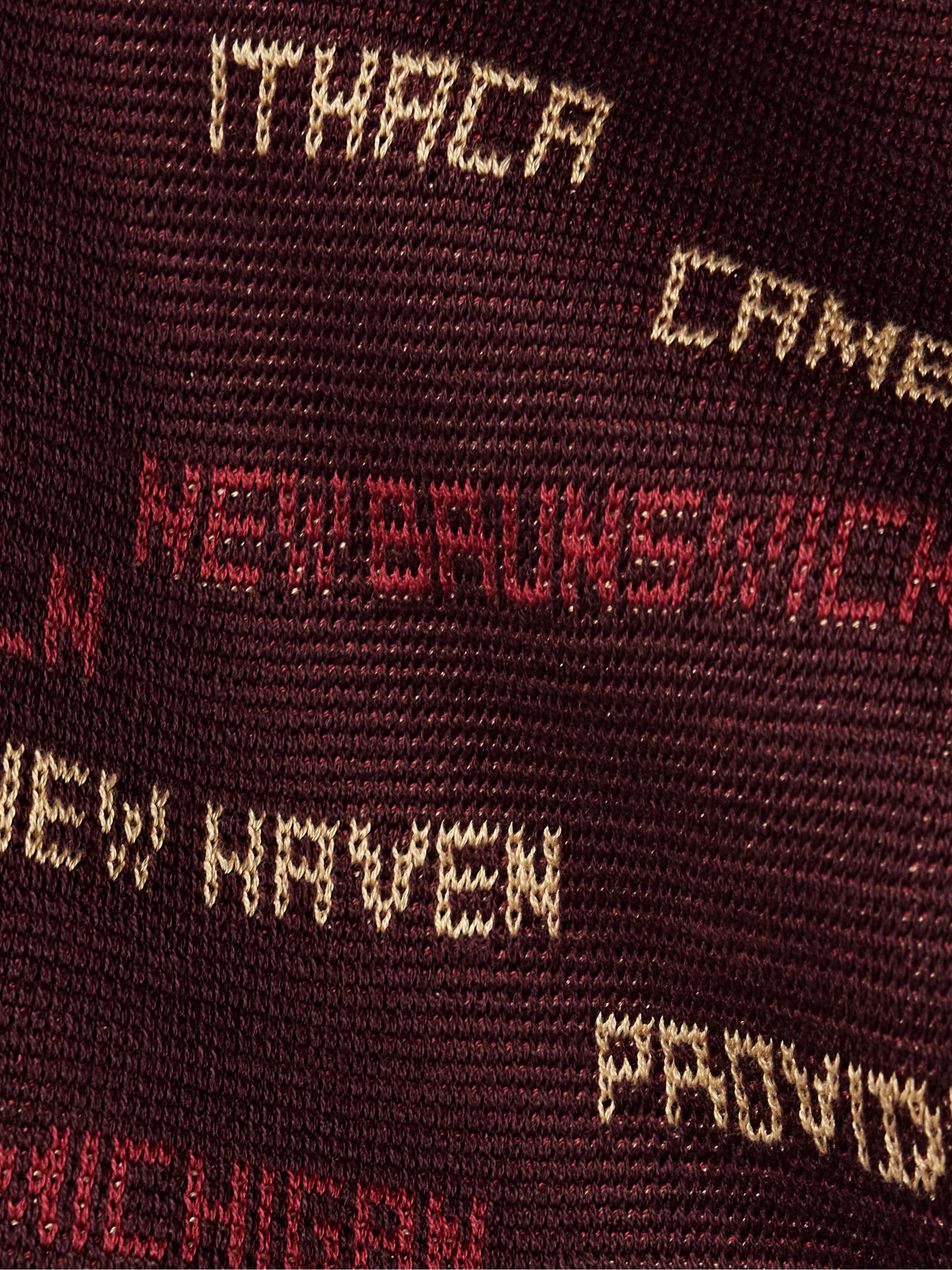 Gridiron cotton-jacquard cardigan view