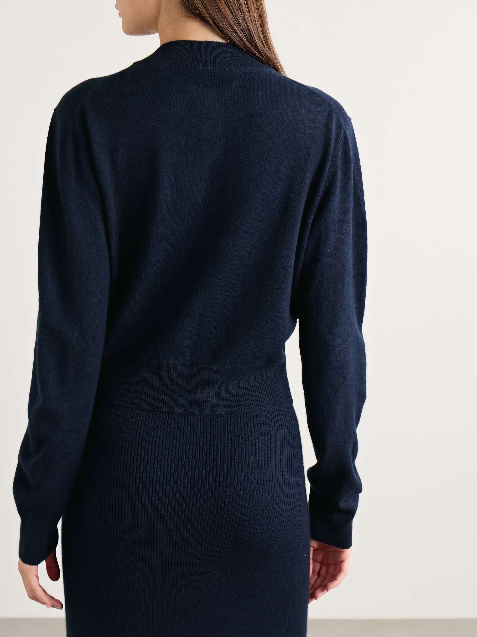 The Aubrey cashmere cardigan view