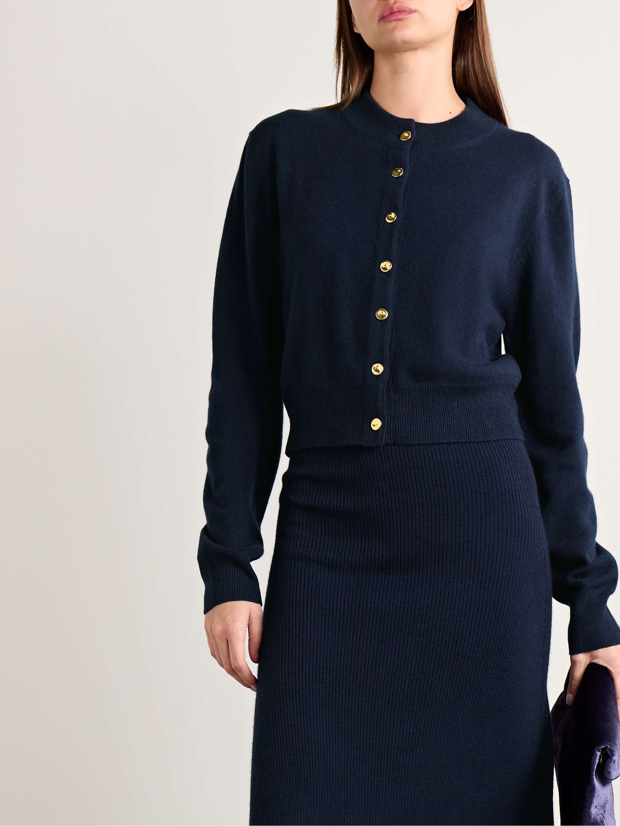 The Aubrey cashmere cardigan view