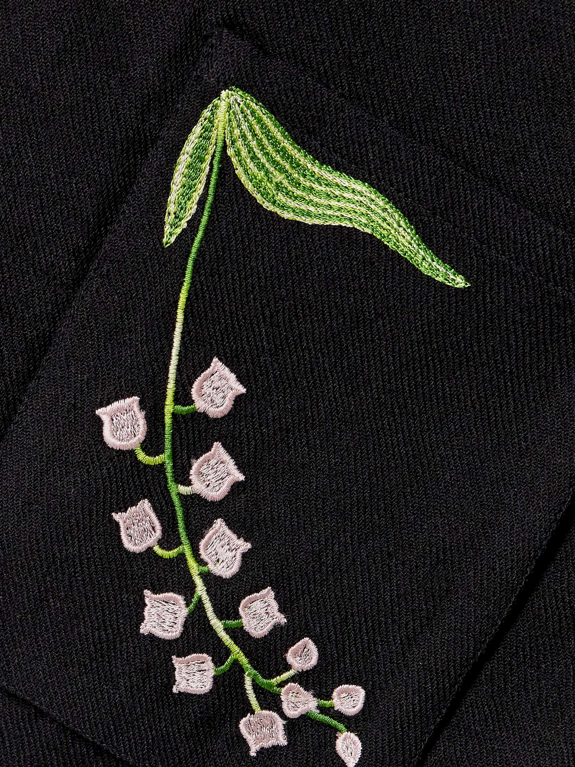 Jude embroidered wool-twill jacket view