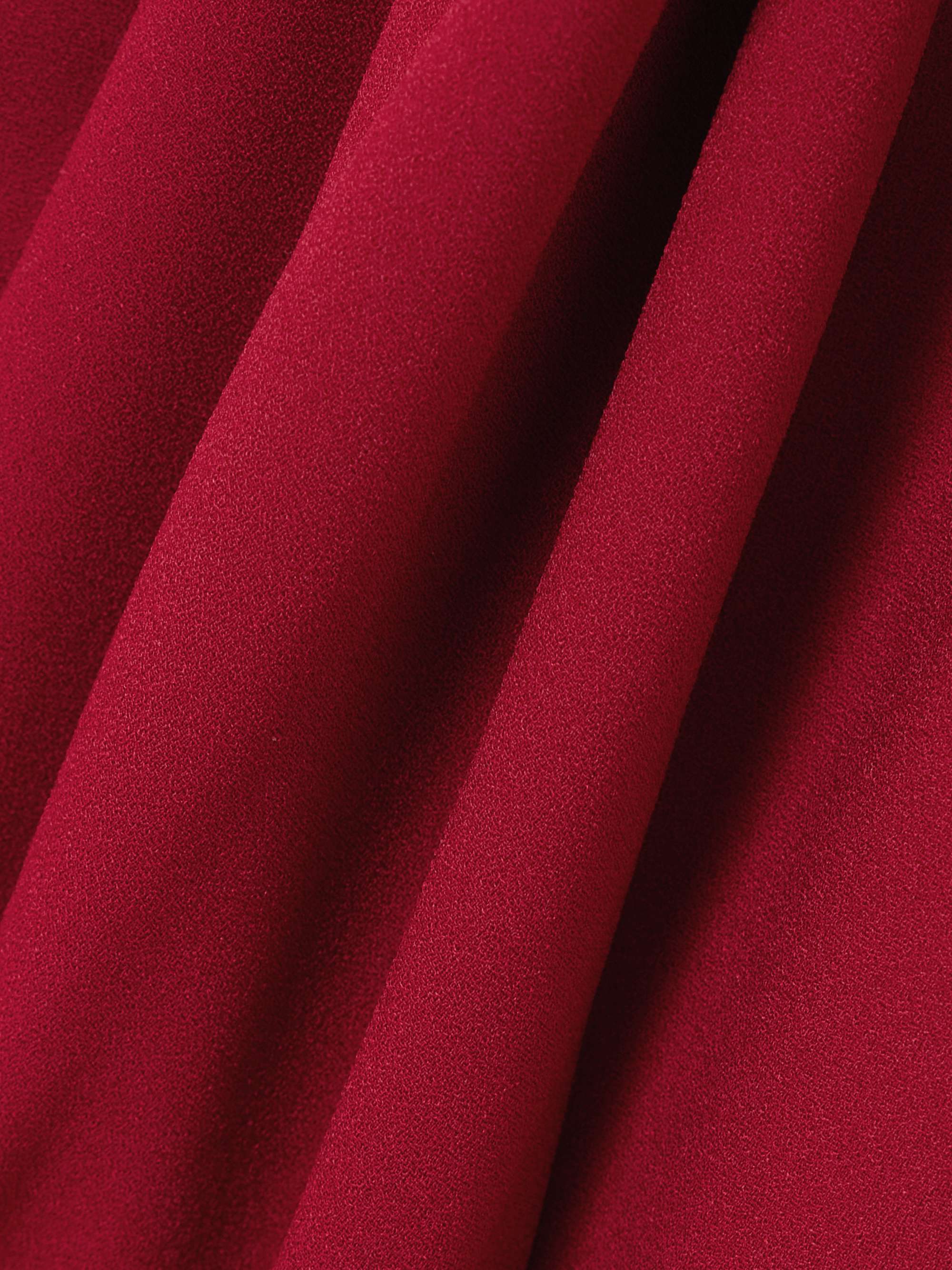 Elham draped crepe midi dress view