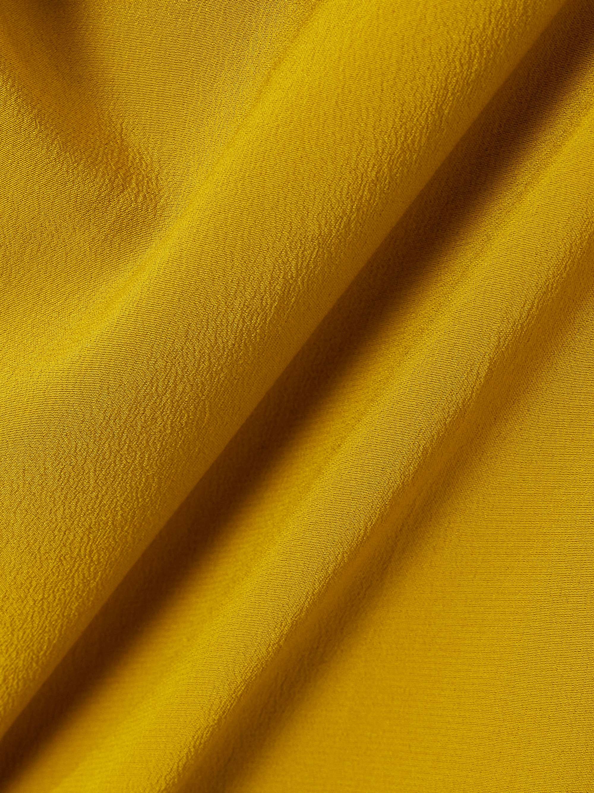 Noor draped silk-satin midi dress view