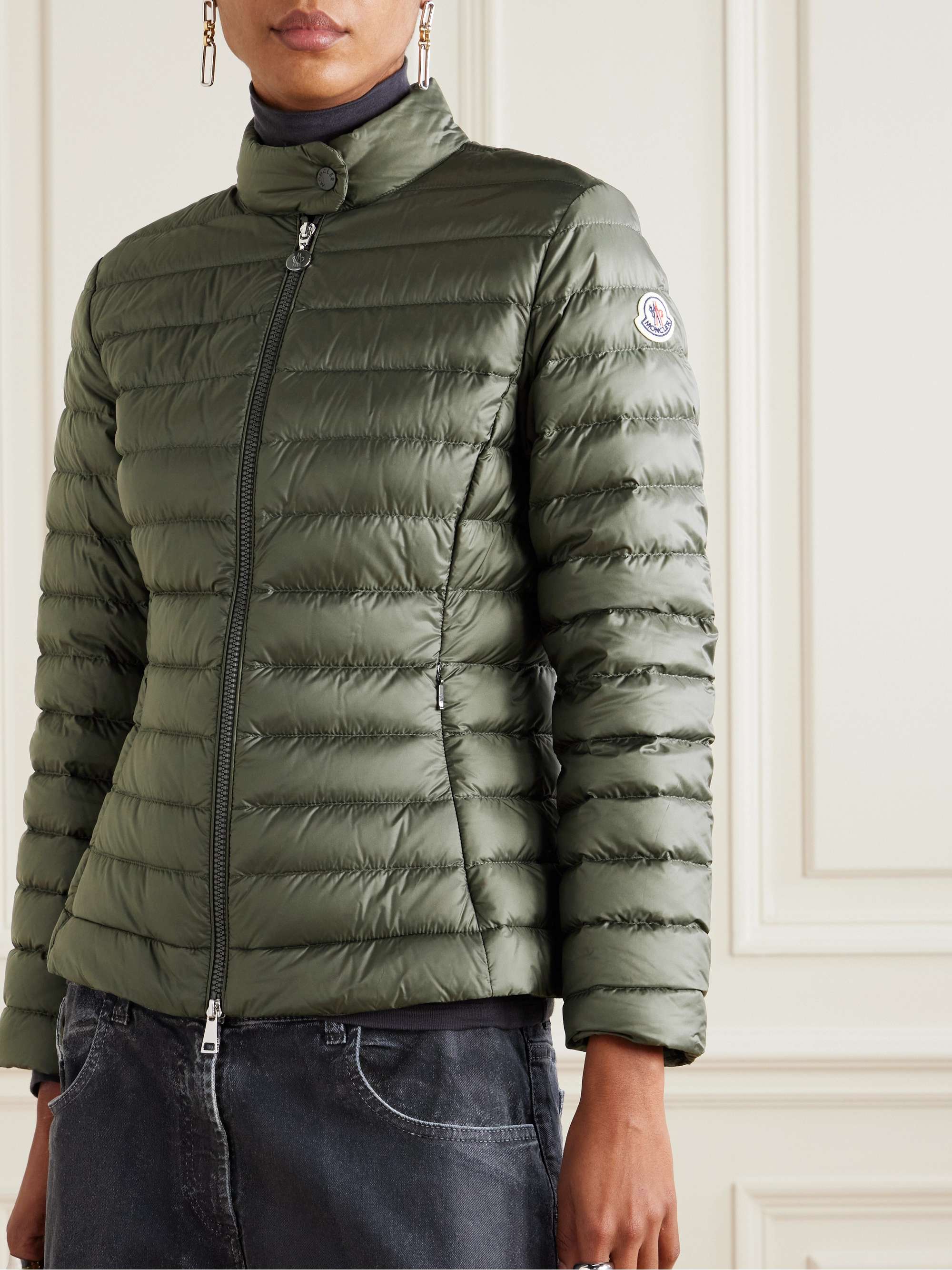 Igelle padded quilted shell down jacket view