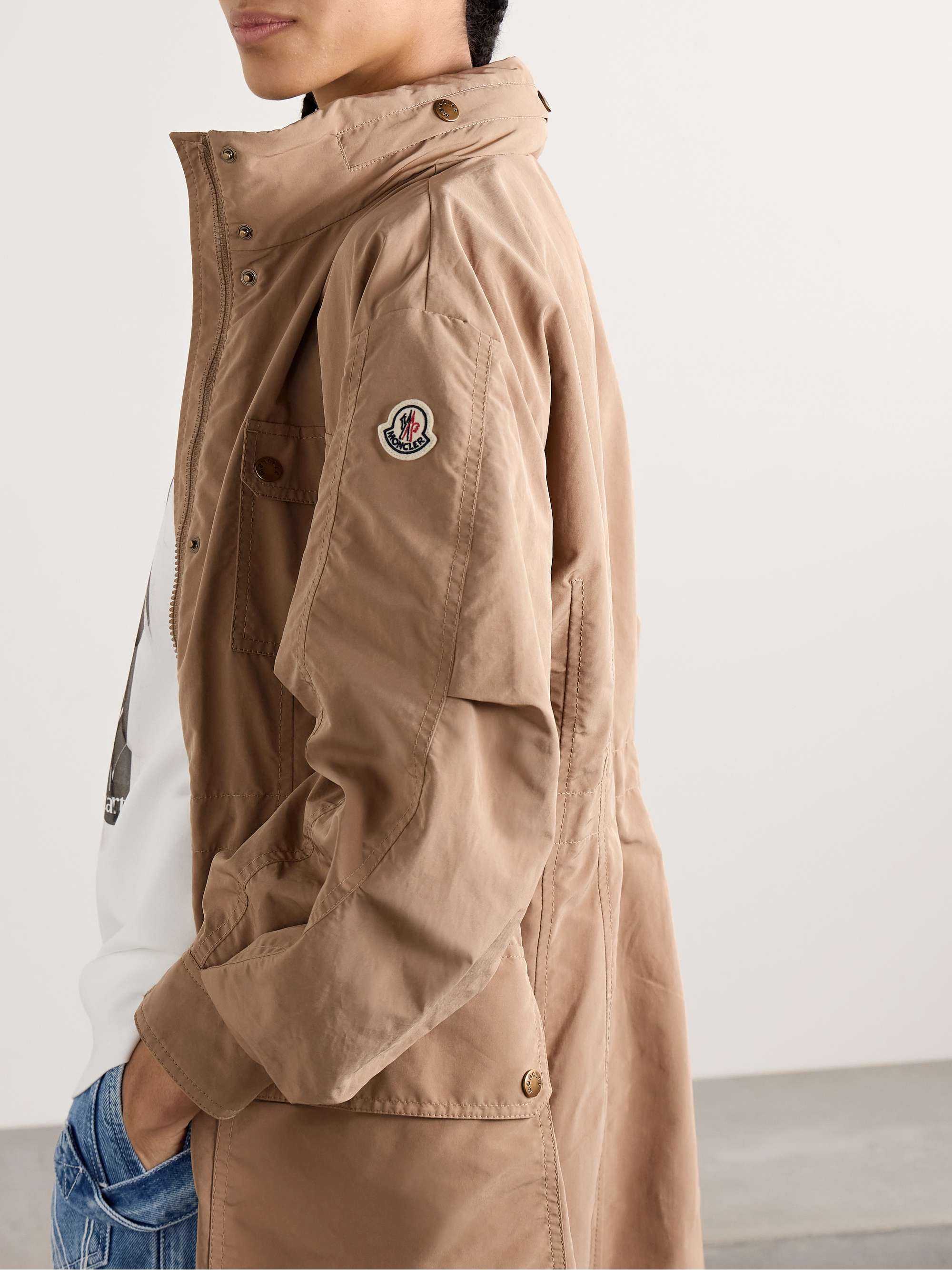 Nantes hooded shell parka view