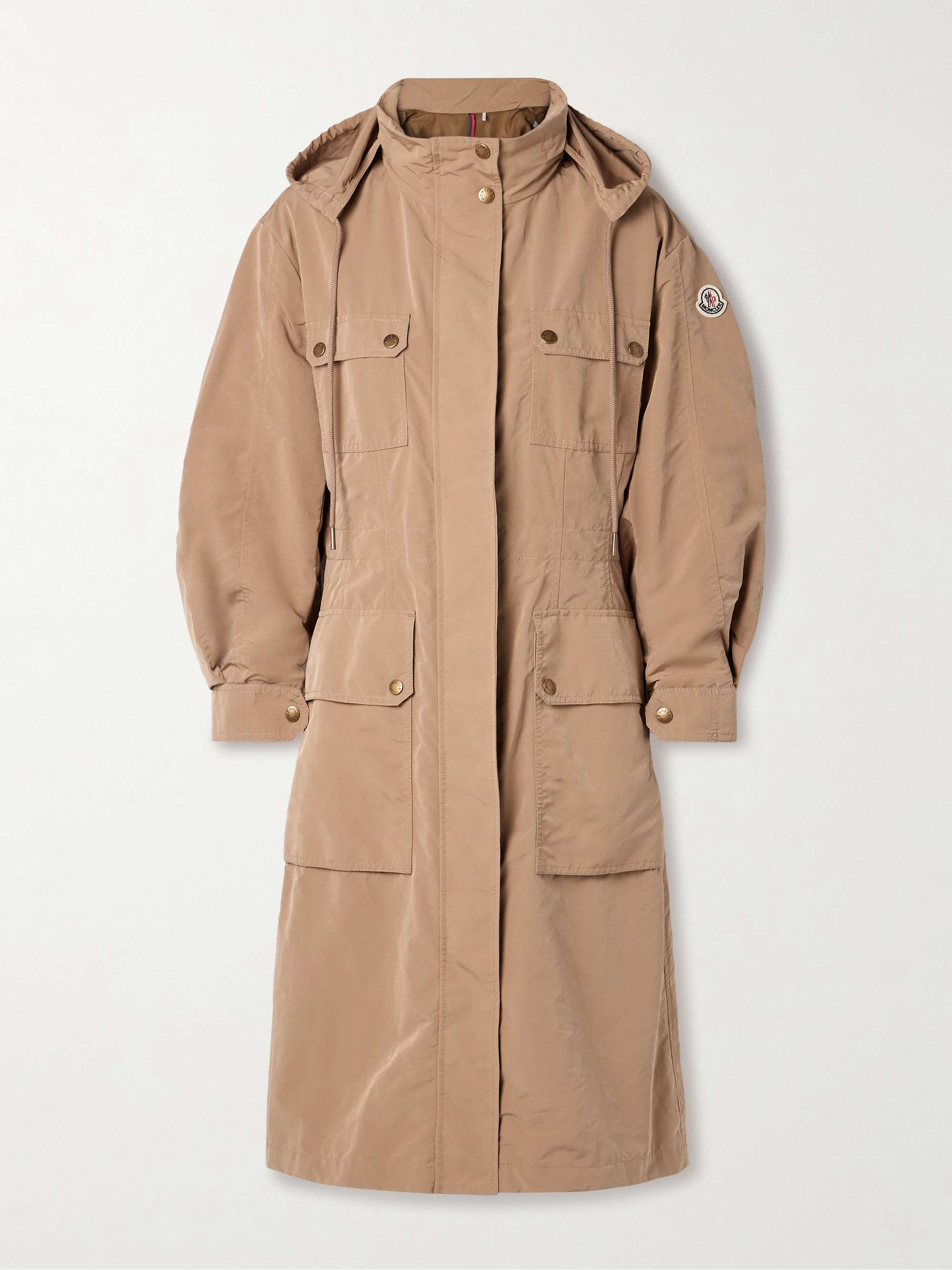 Nantes hooded shell parka view