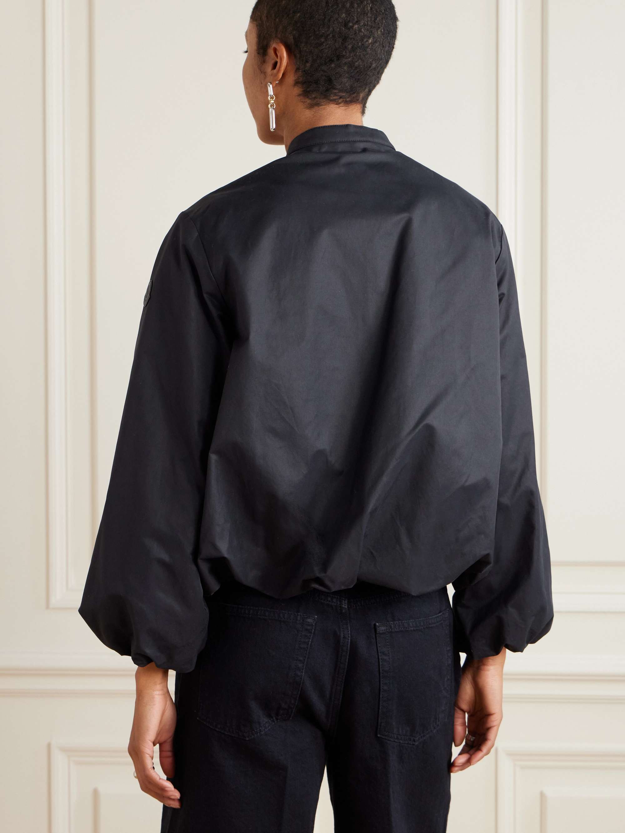 Gruissan appliquéd cotton-blend bomber jacket view