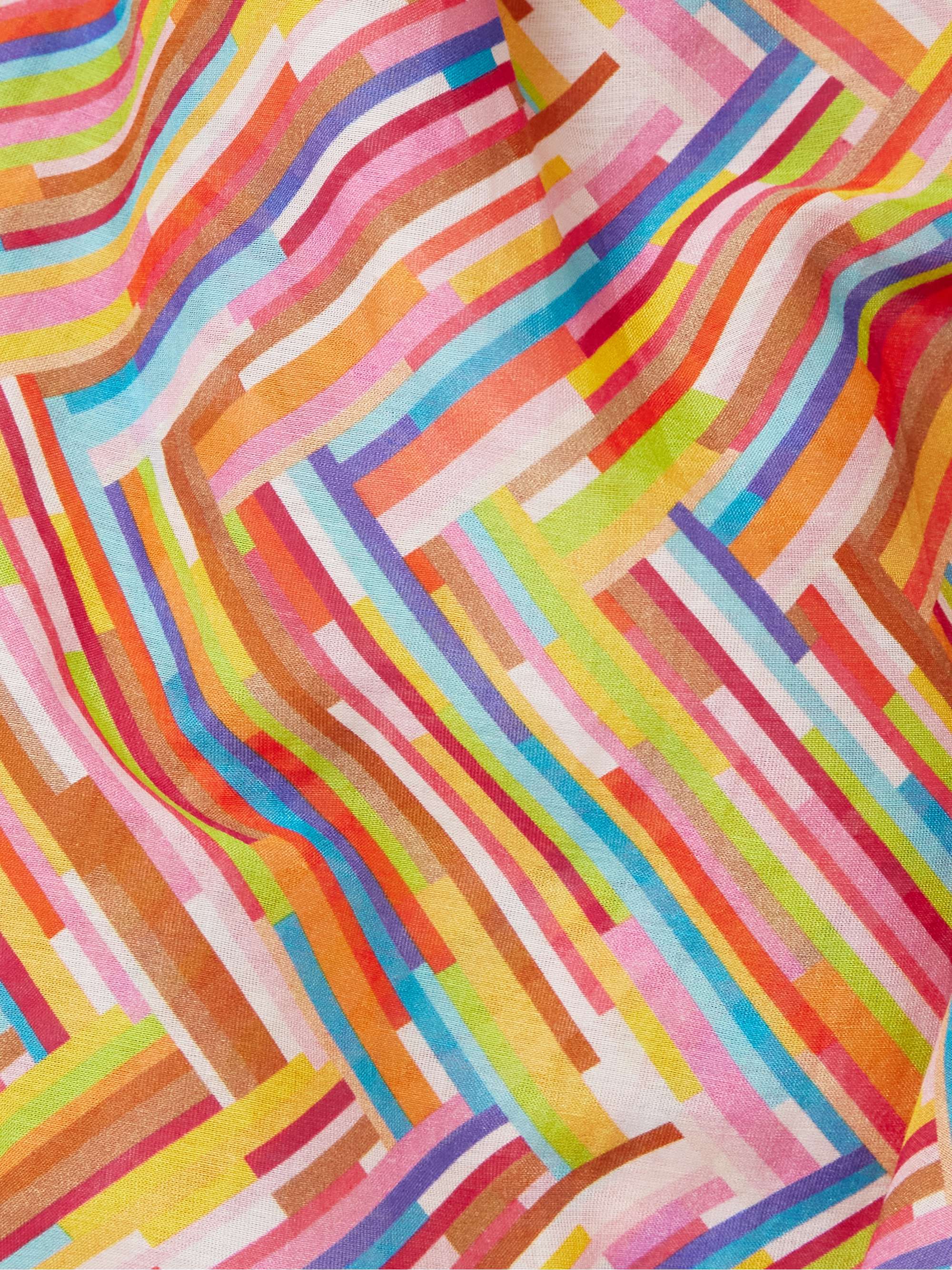 Mare printed cotton and silk-blend voile shirt view