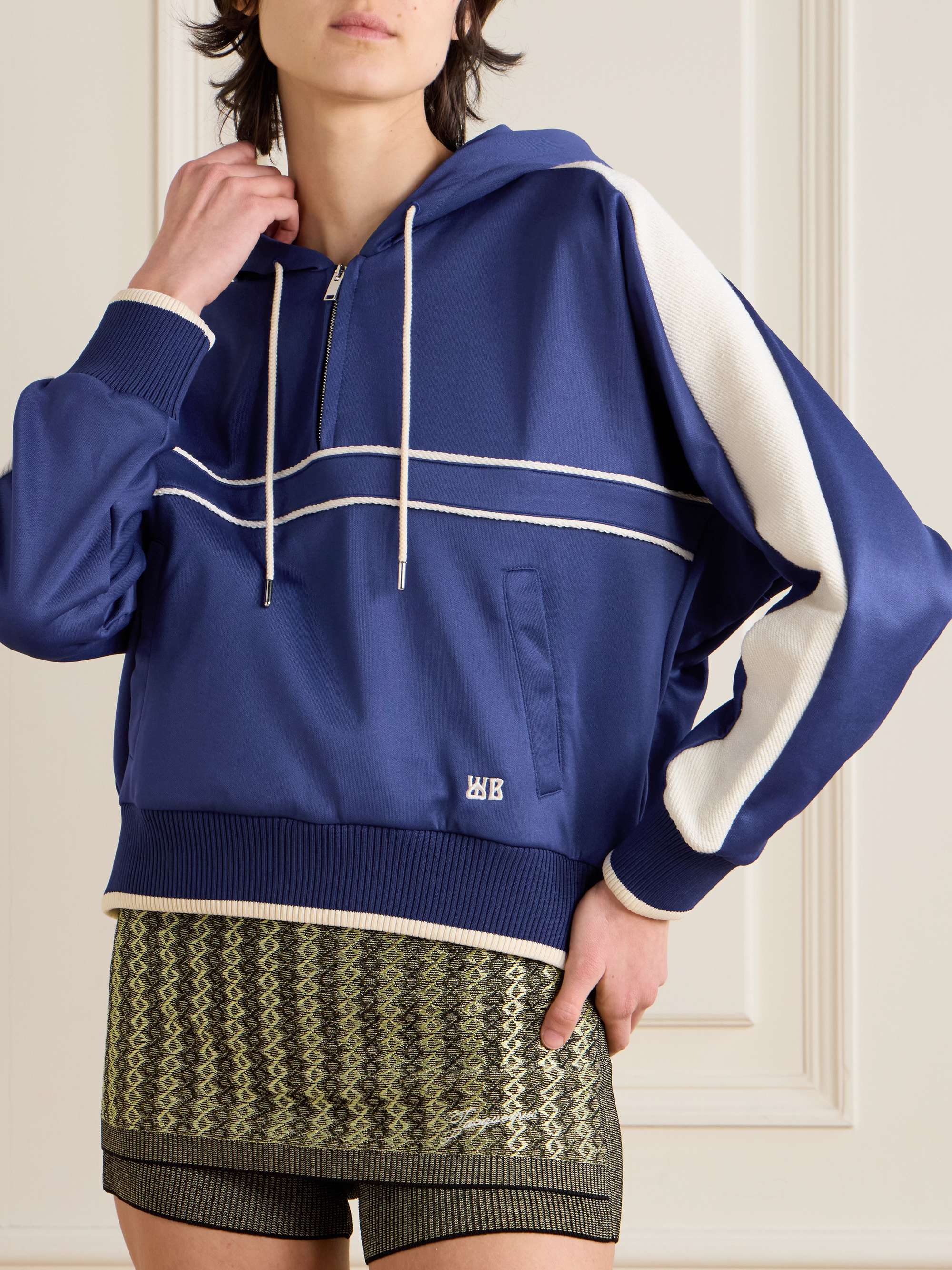 Mantra cotton-jersey hoodie view