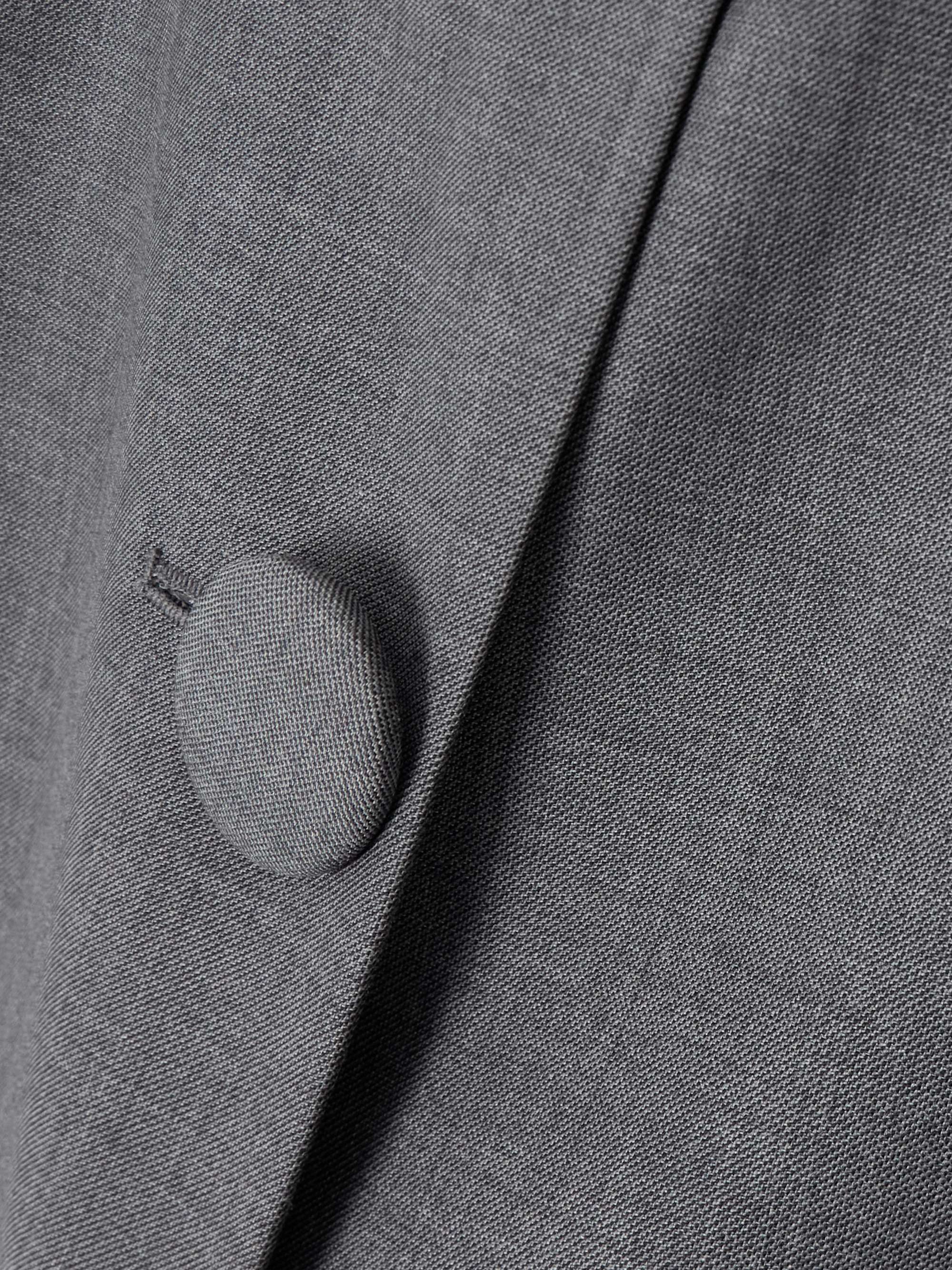 Cropped grain de poudre jacket view