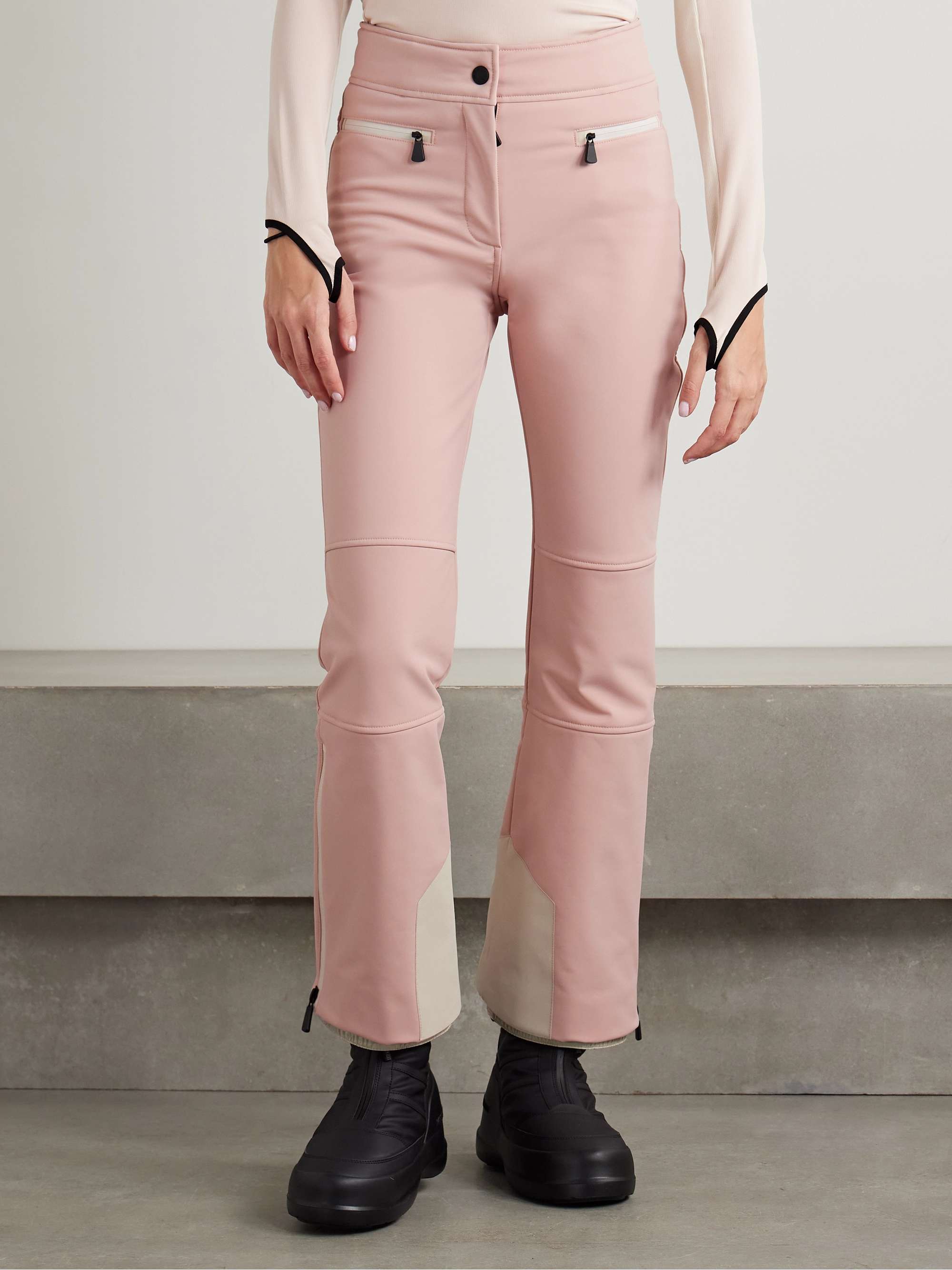 Straight-leg ski pants view