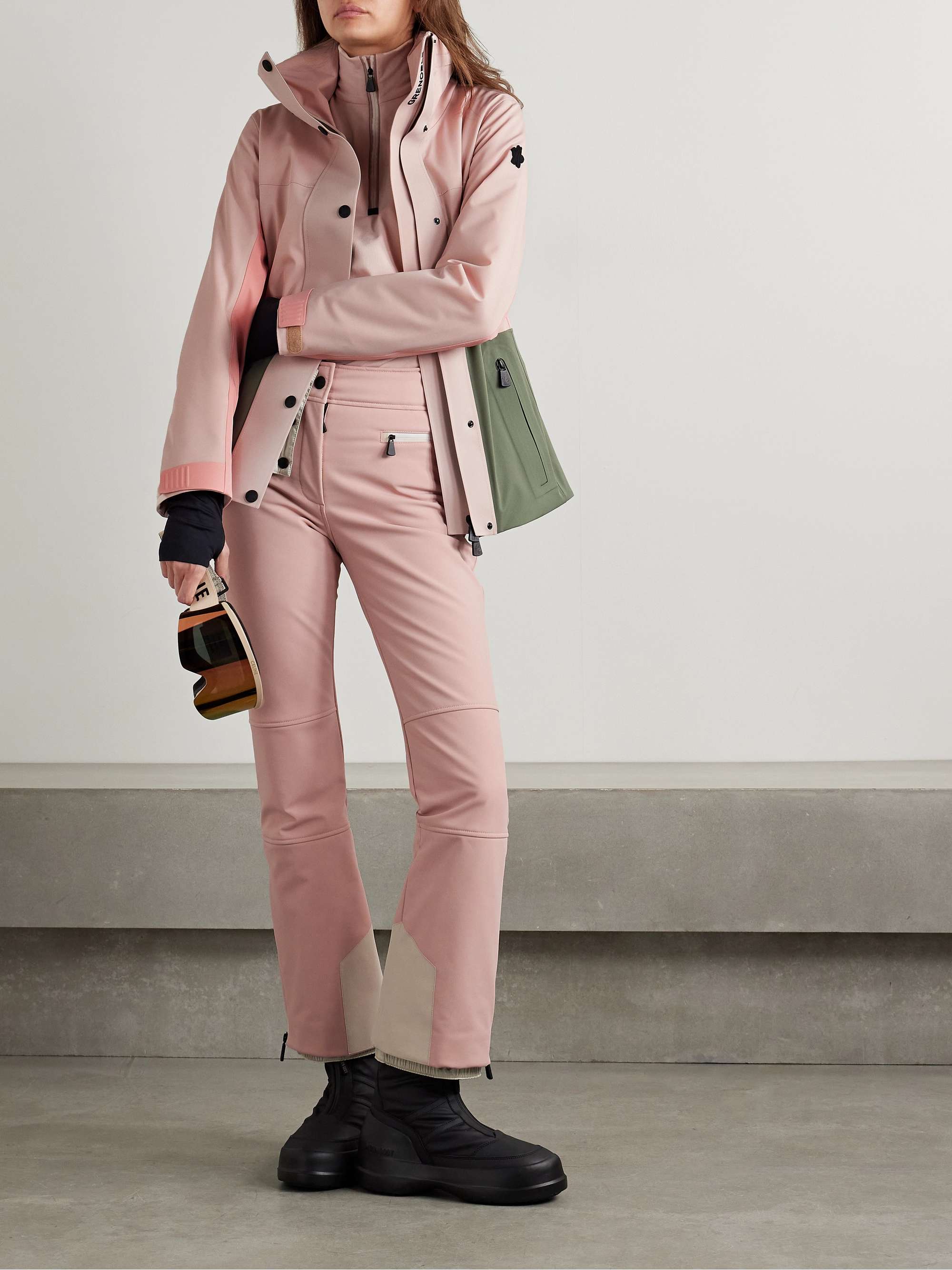 Straight-leg ski pants view