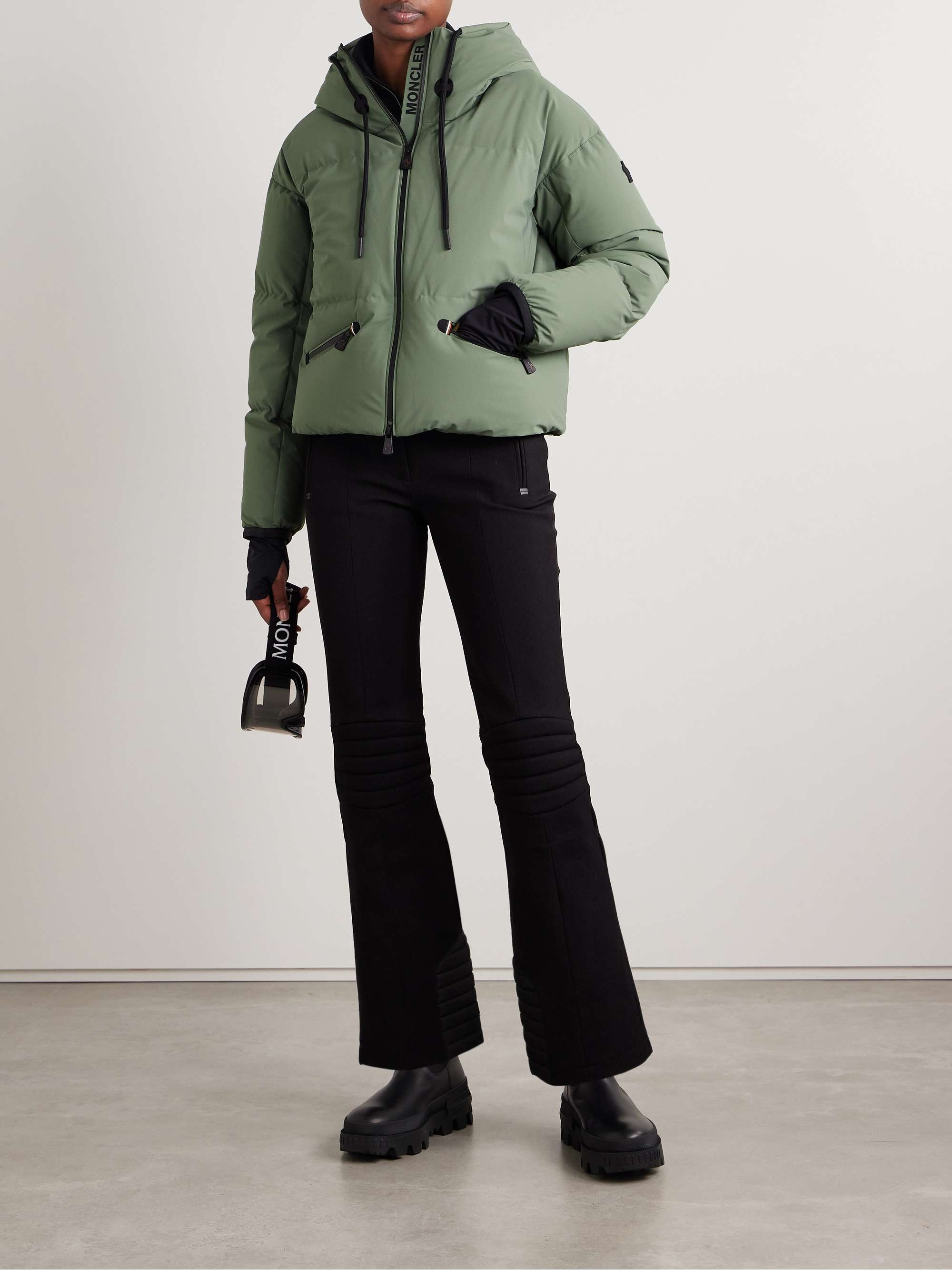 Allesaz quilted shell down jacket view