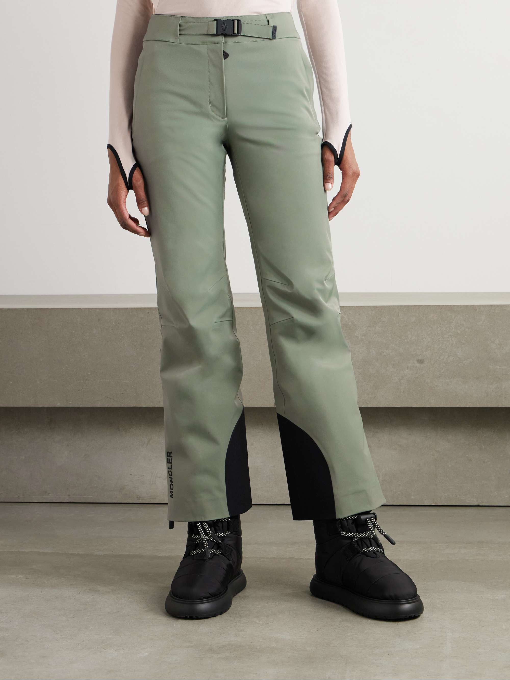Belted ski pants view