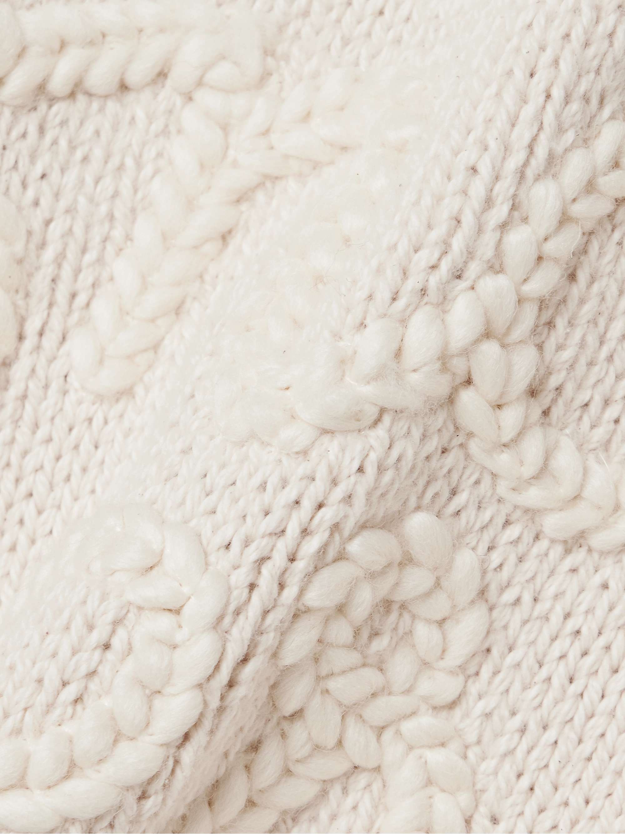 Embroidered cotton sweater view