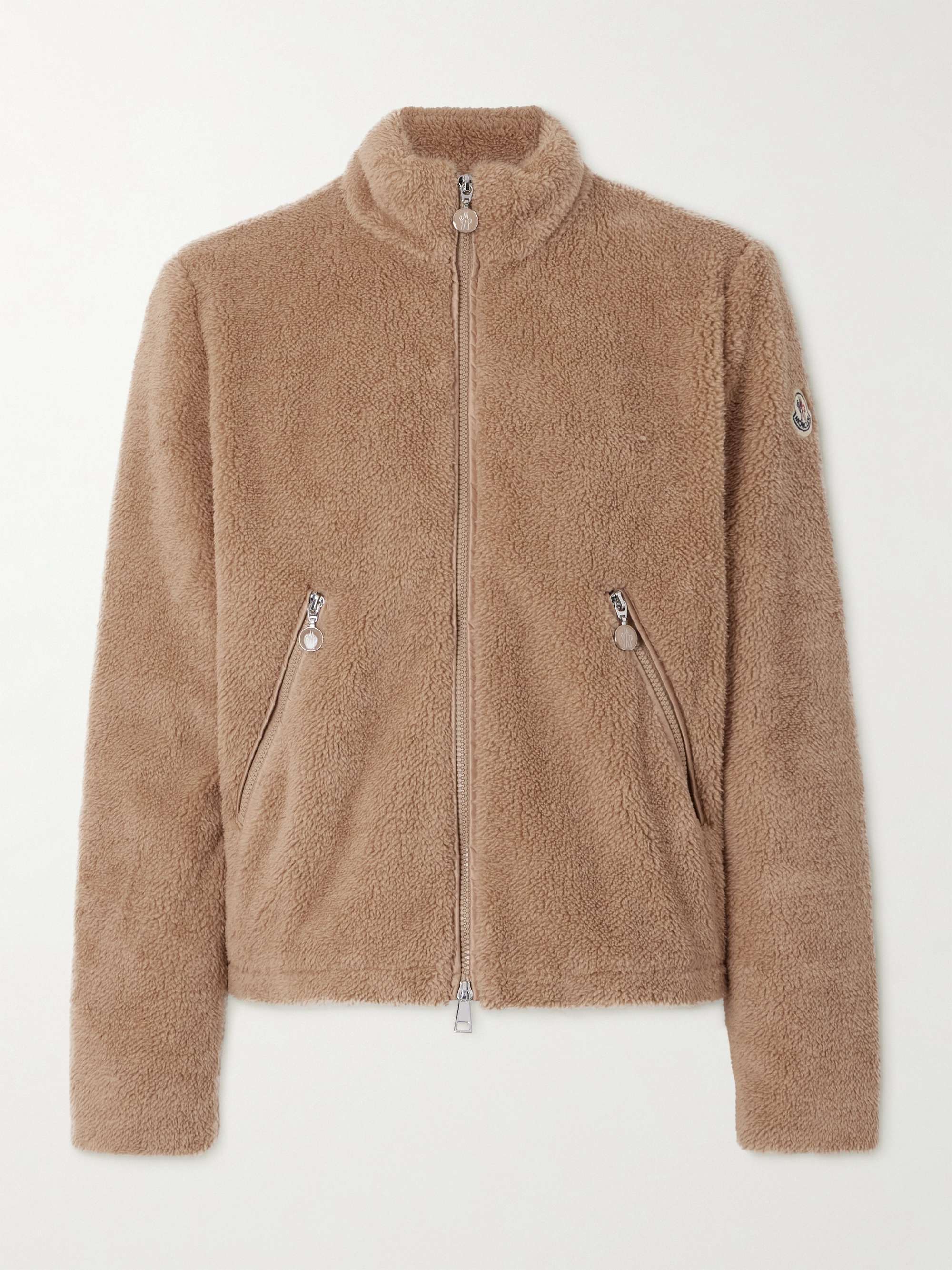 Polignac fleece and quilted shell down jacket view