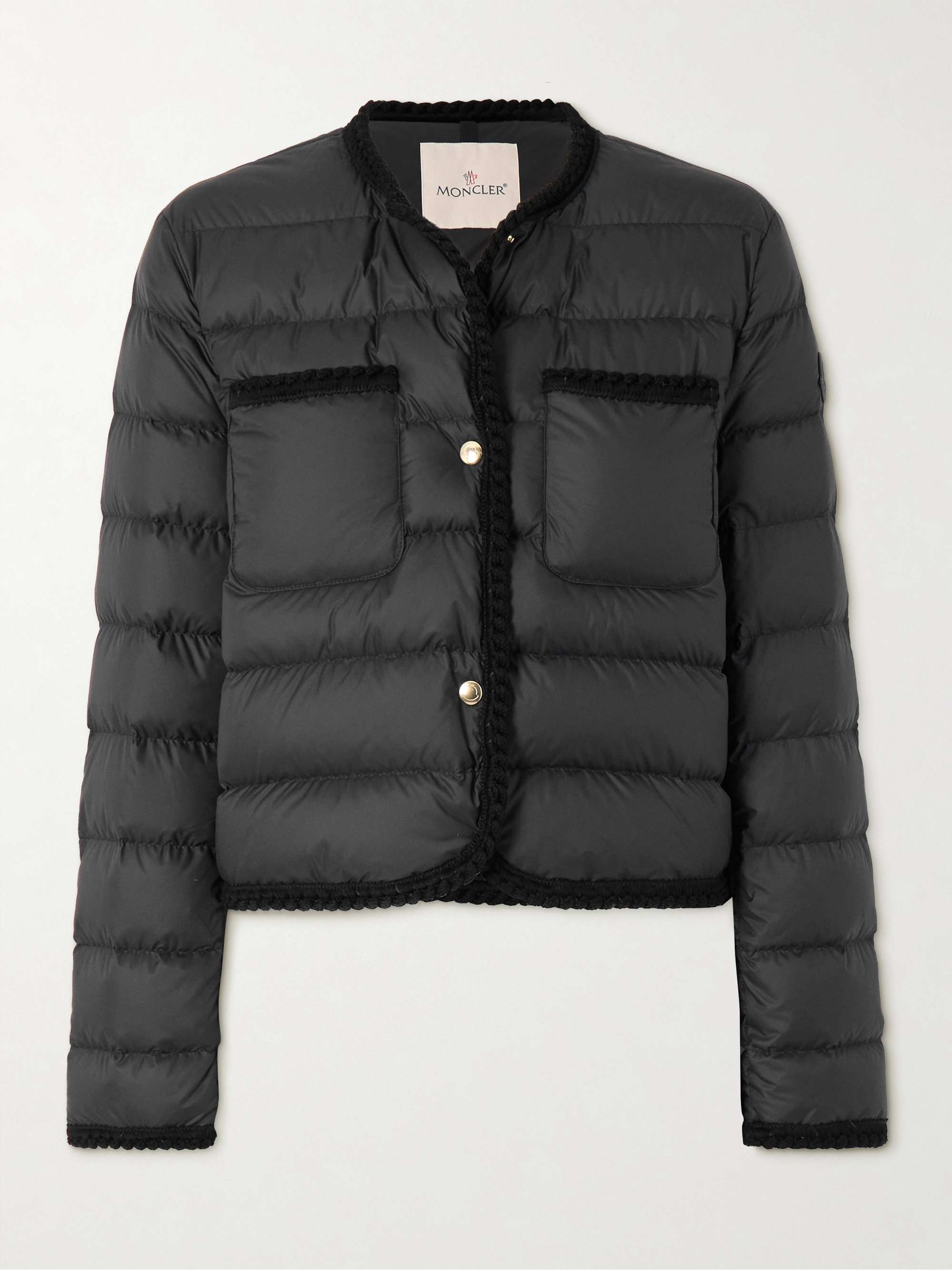 Gencay quilted shell down jacket view