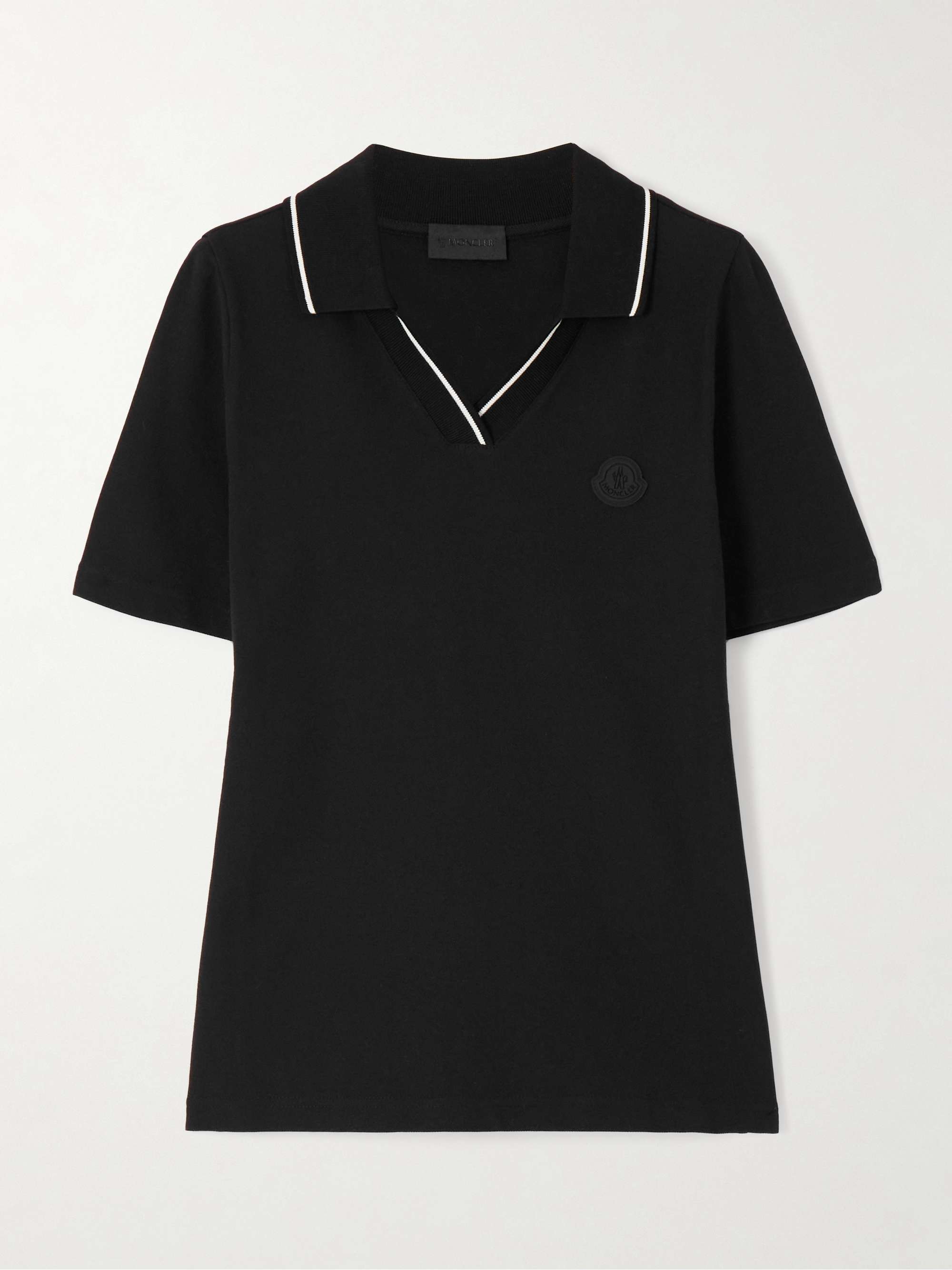 Cotton-piquè polo shirt view