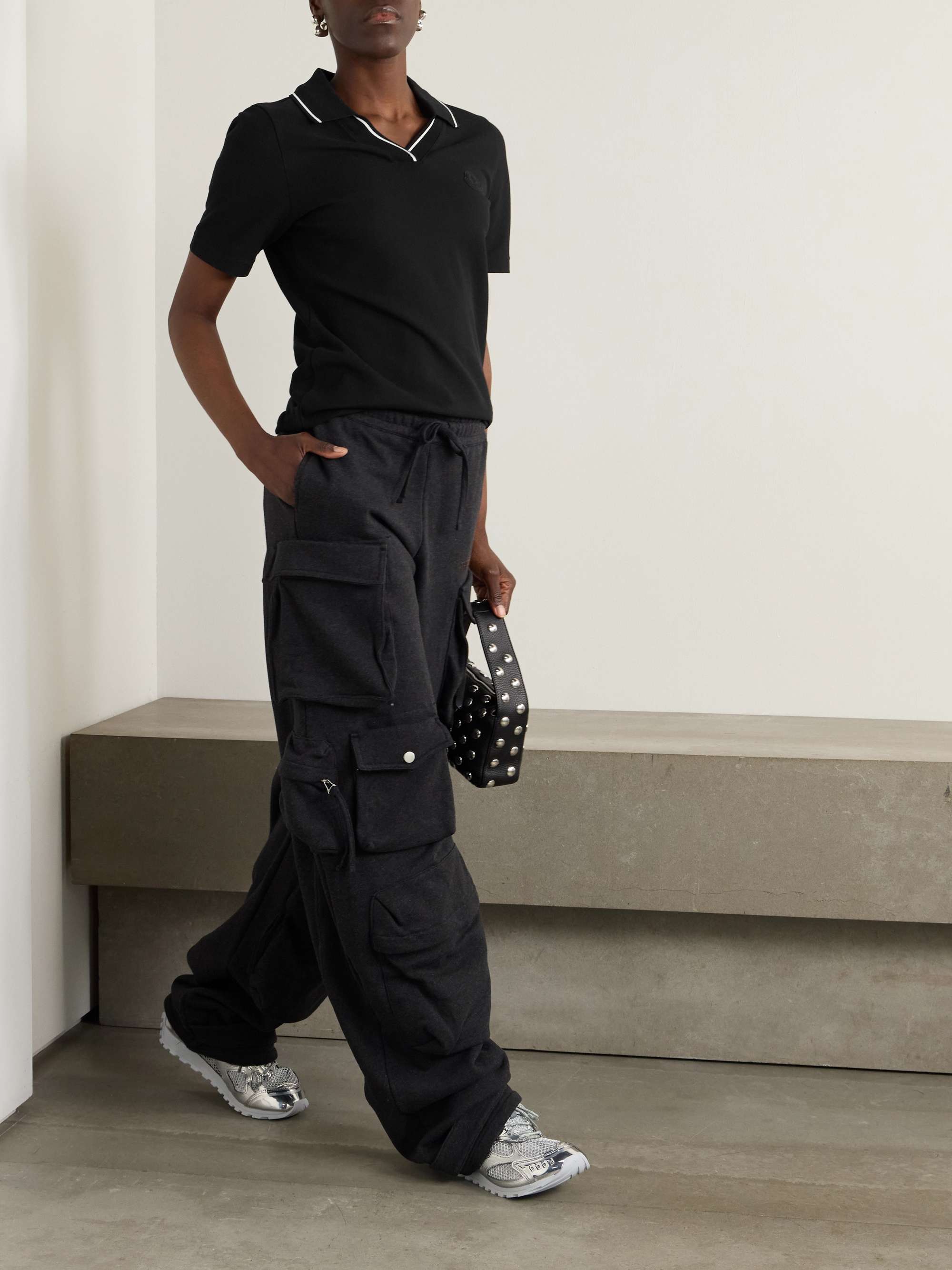Cotton-piquè polo shirt view