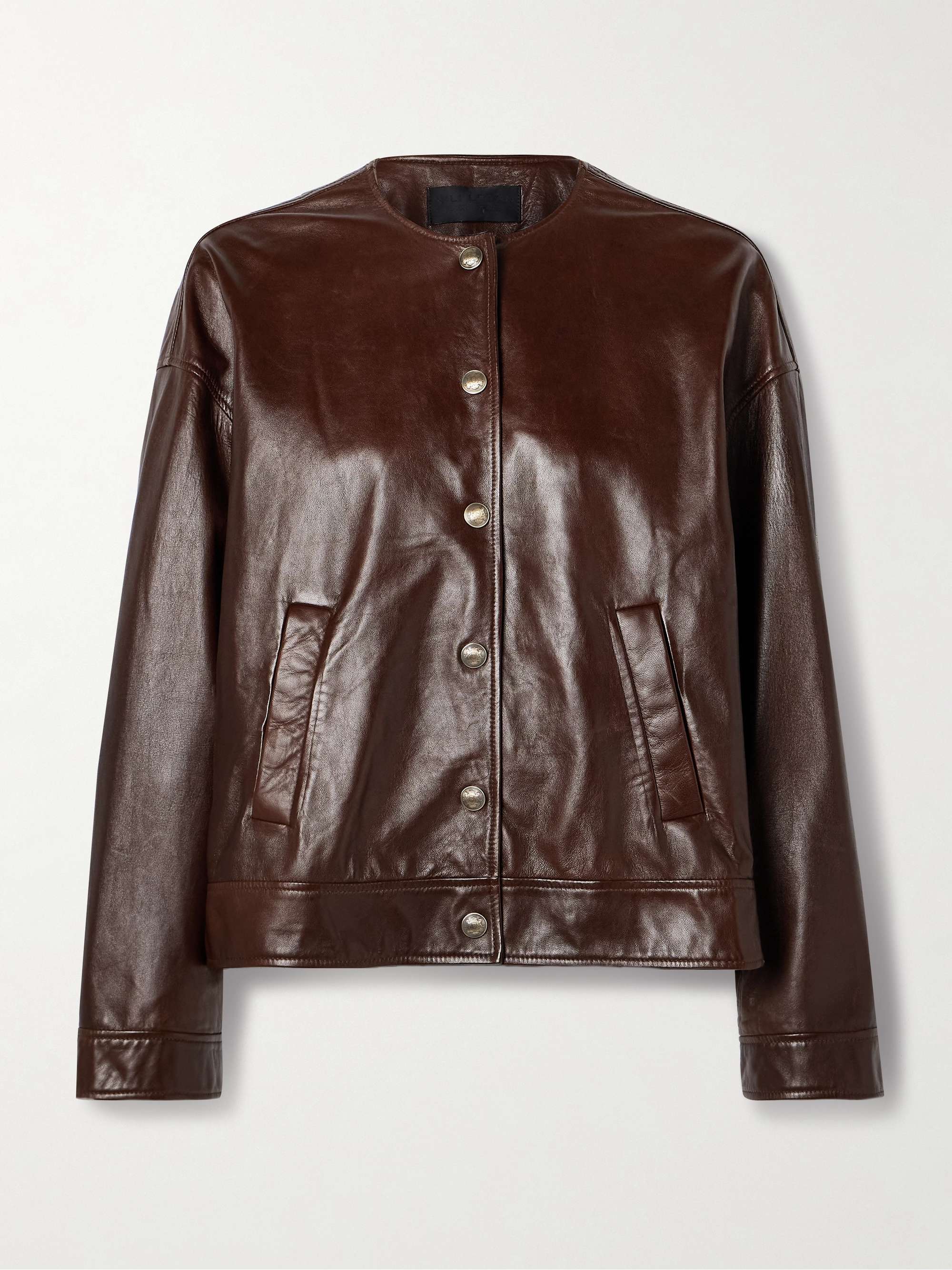Deja leather jacket view