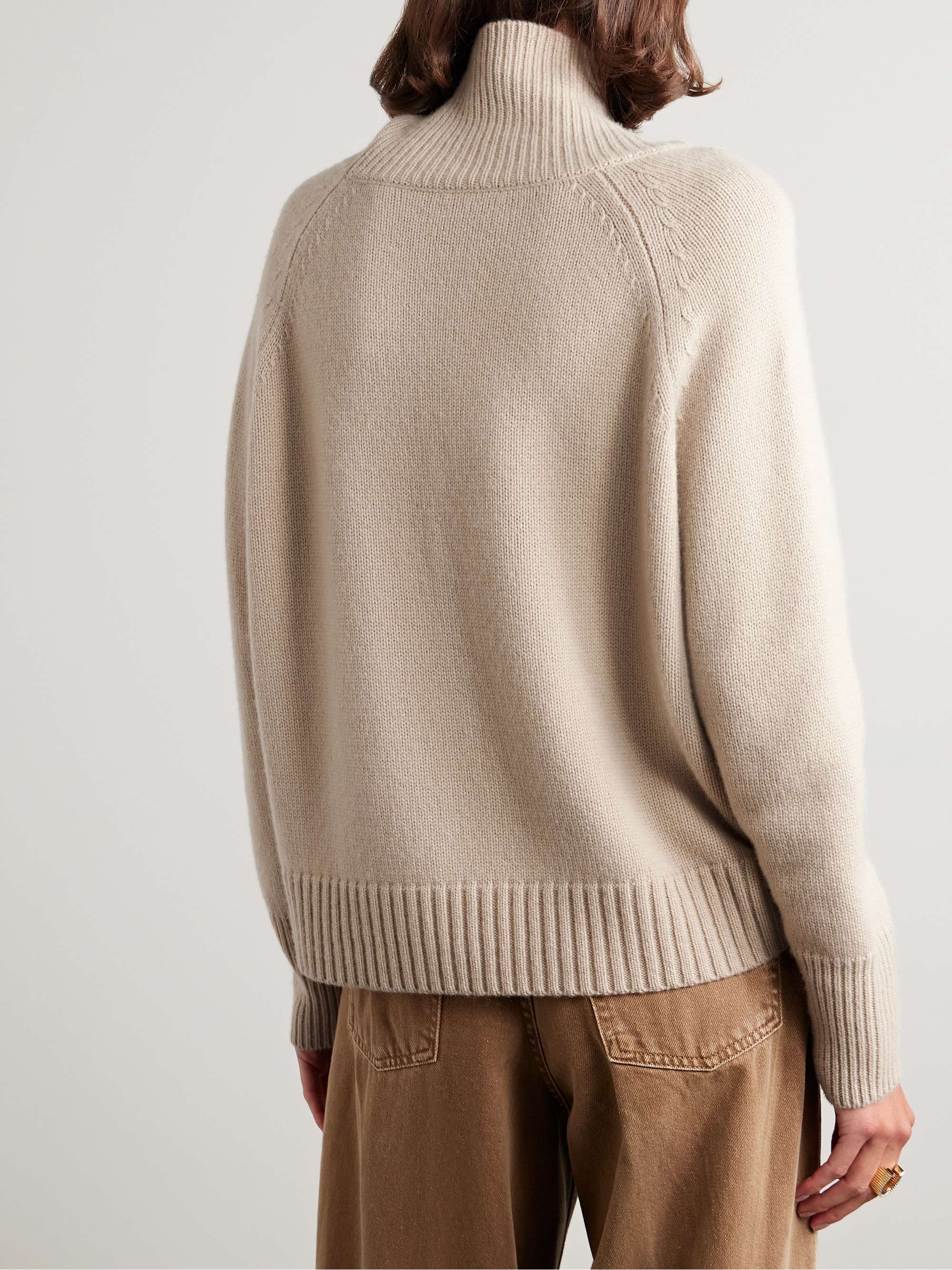 Lanie cashmere turtleneck sweater view