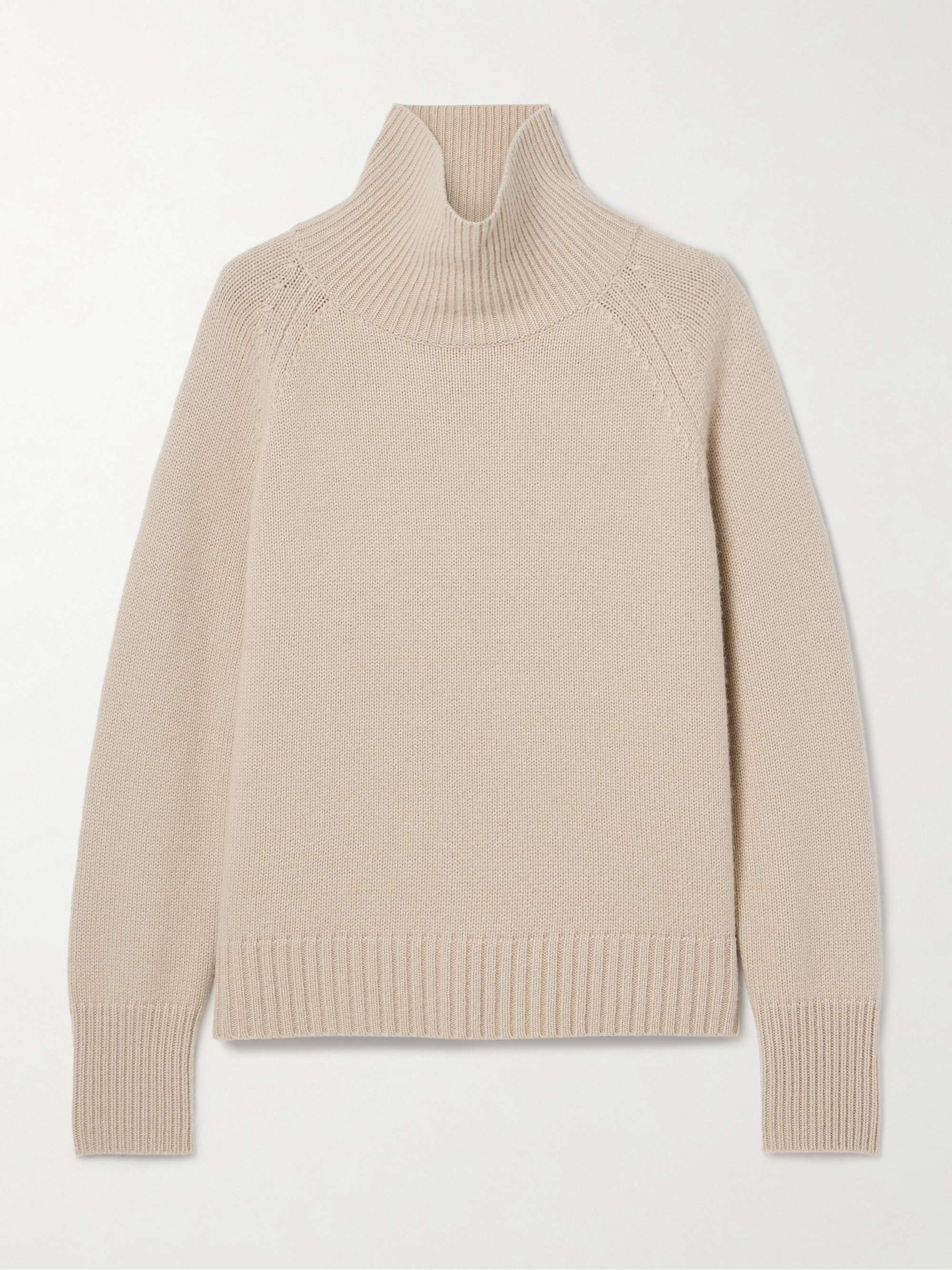 Lanie cashmere turtleneck sweater view