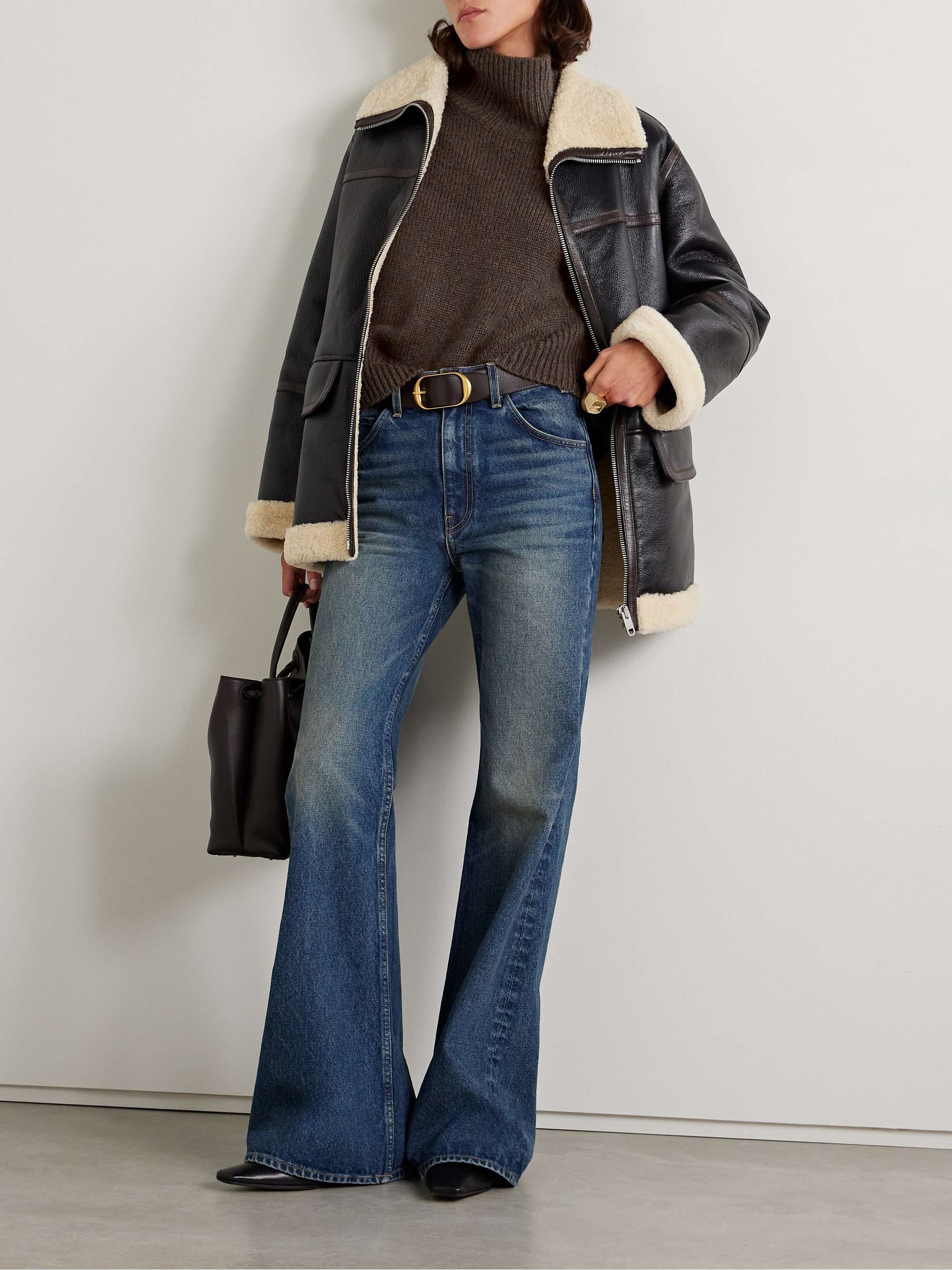 Tabitha cashmere turtleneck sweater view