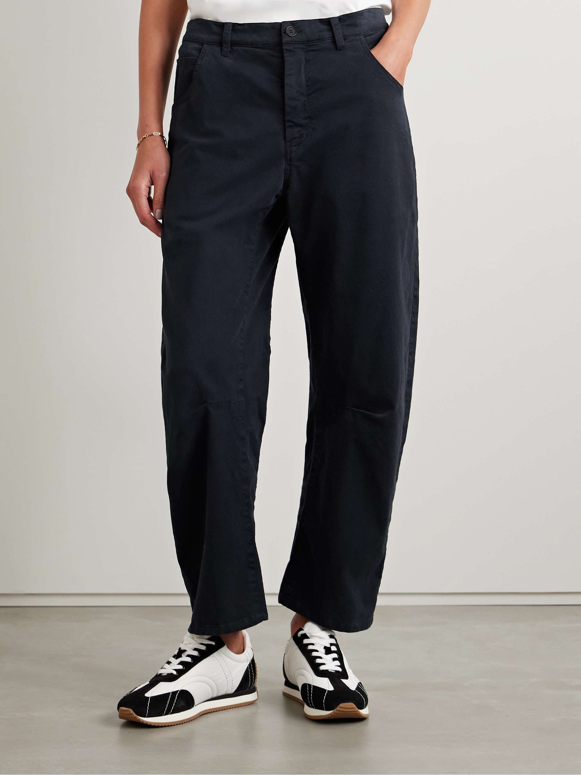 Emerson cotton-blend twill tapered pants view
