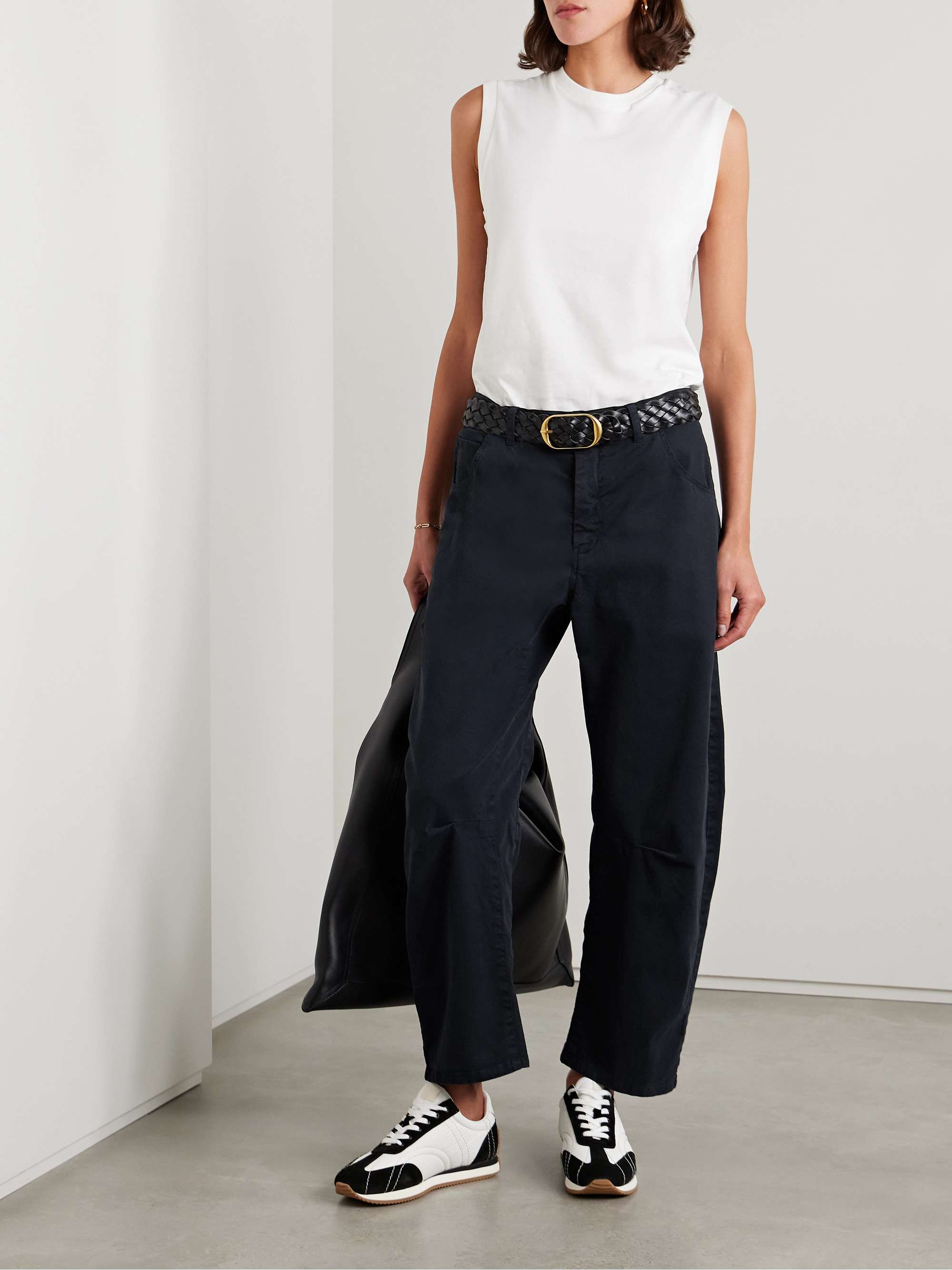 Emerson cotton-blend twill tapered pants view