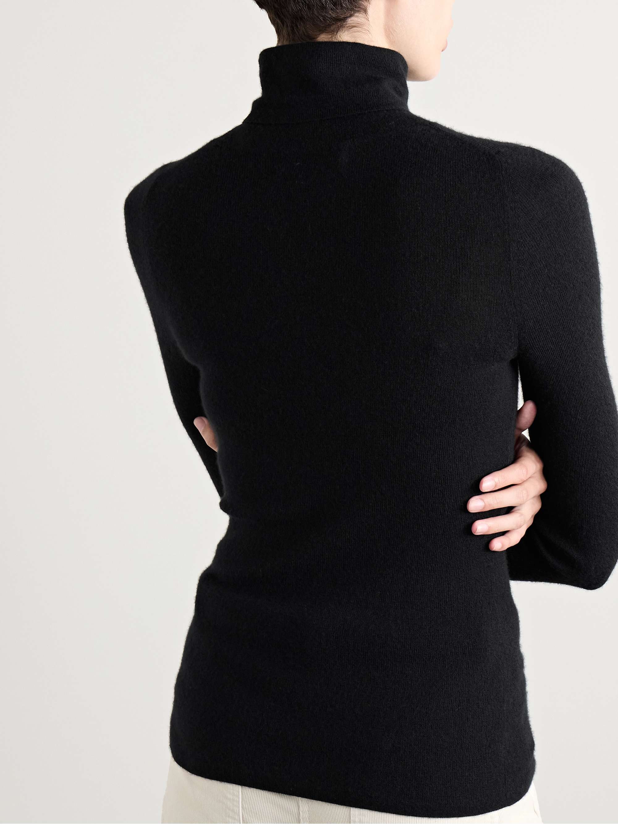 Lynnette cashmere turtleneck sweater view
