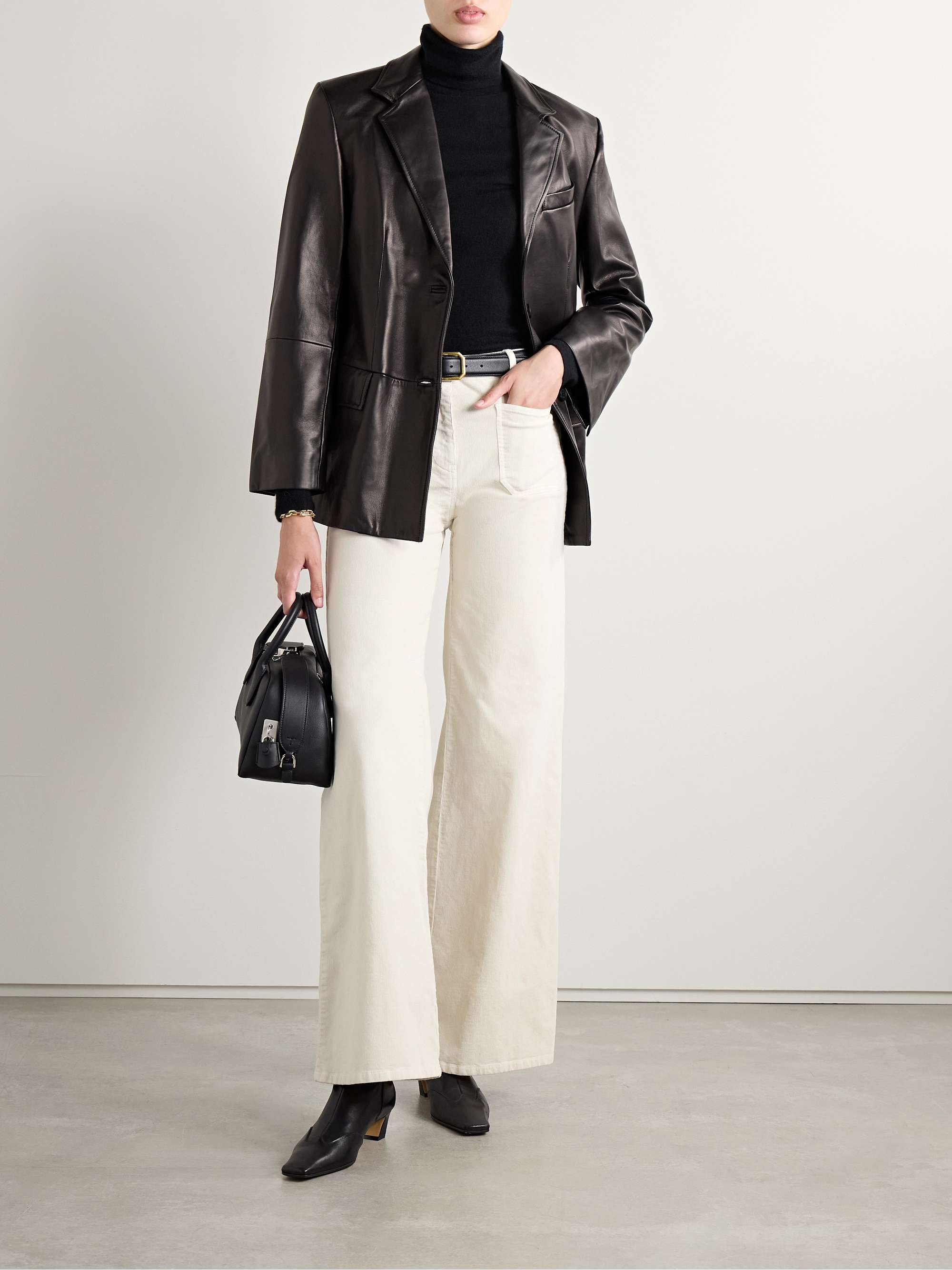 Lynnette cashmere turtleneck sweater view