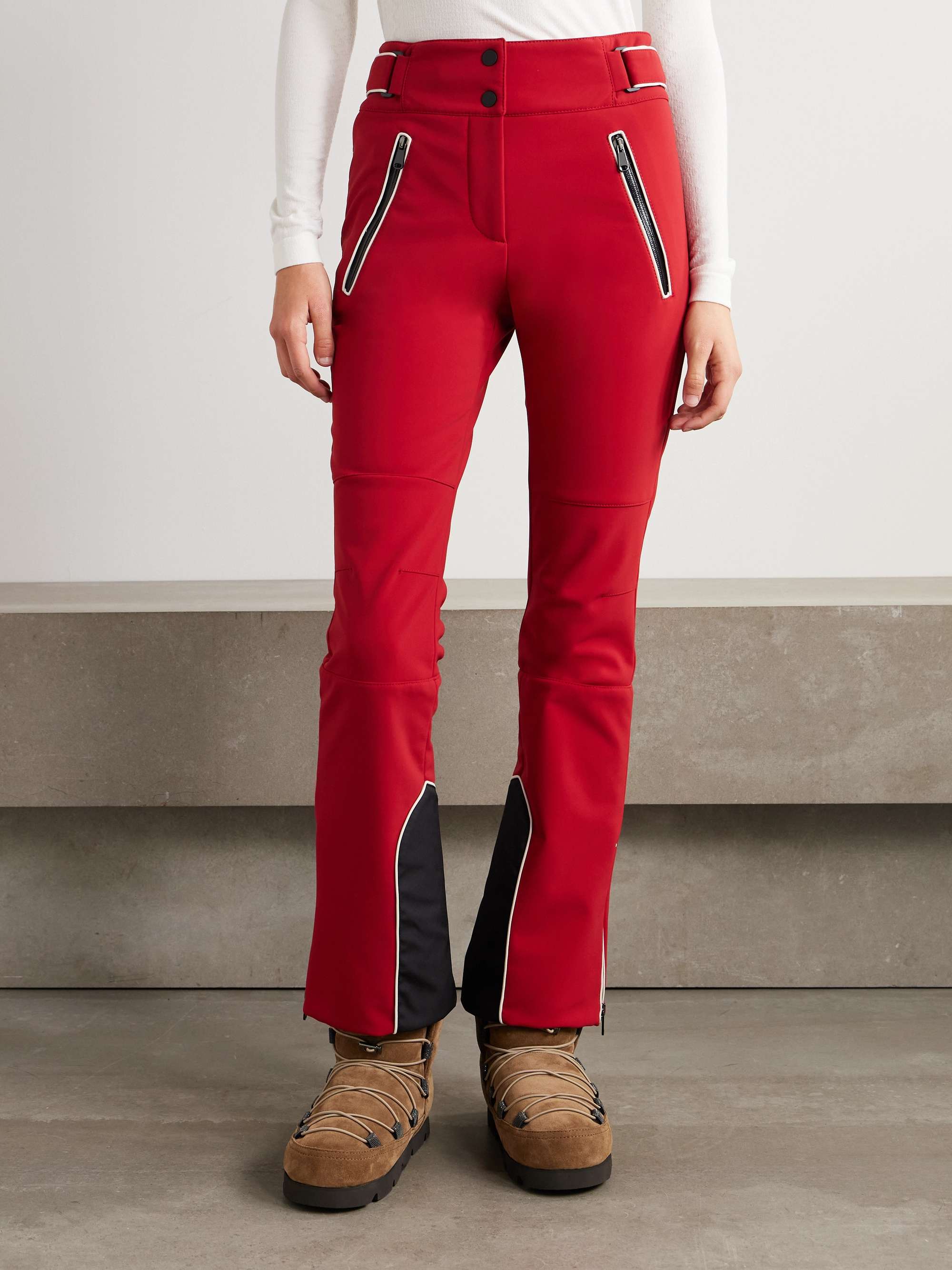 Padded flared ski pants view