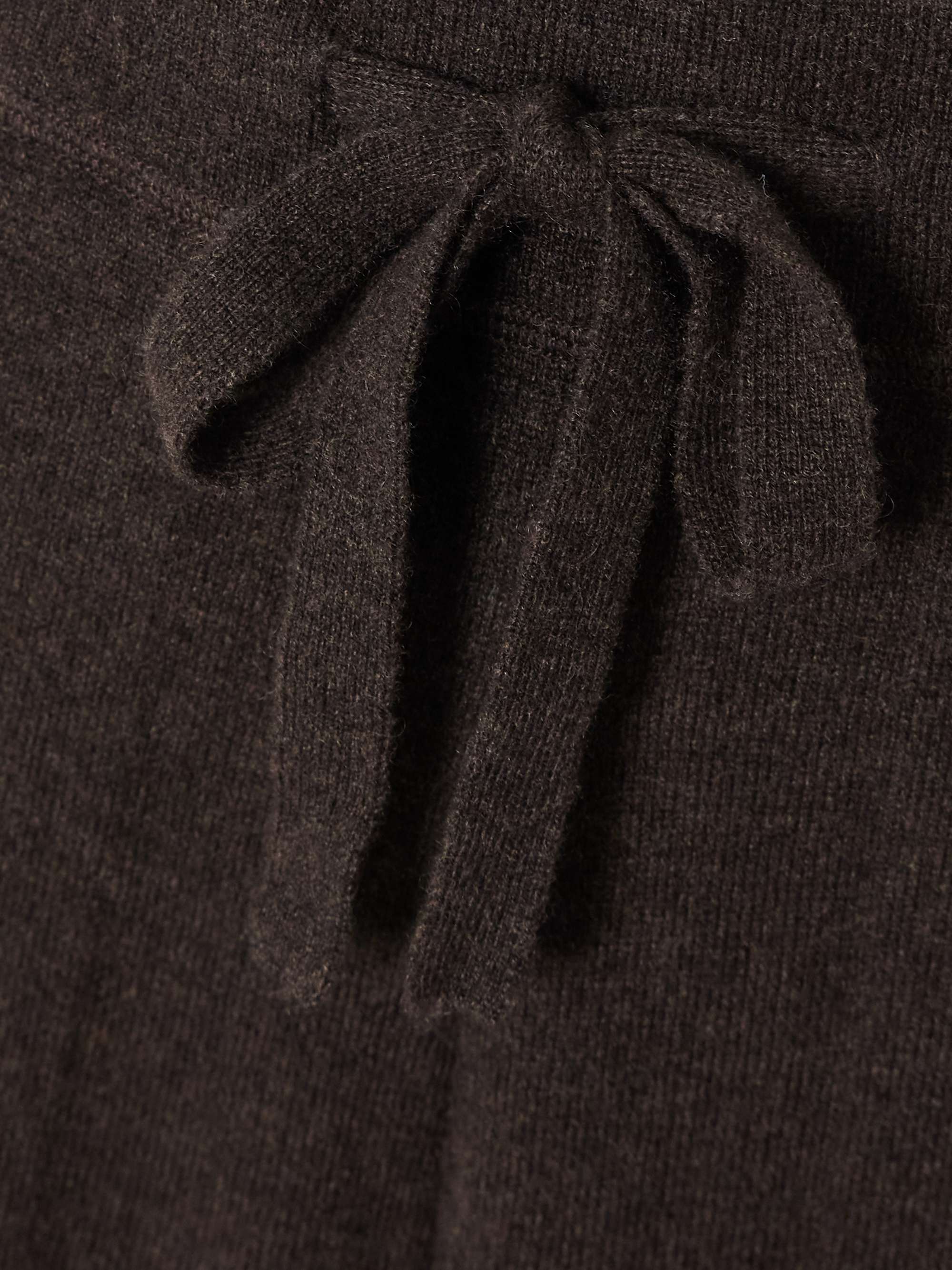 Suria organic cashmere wide-leg pants view