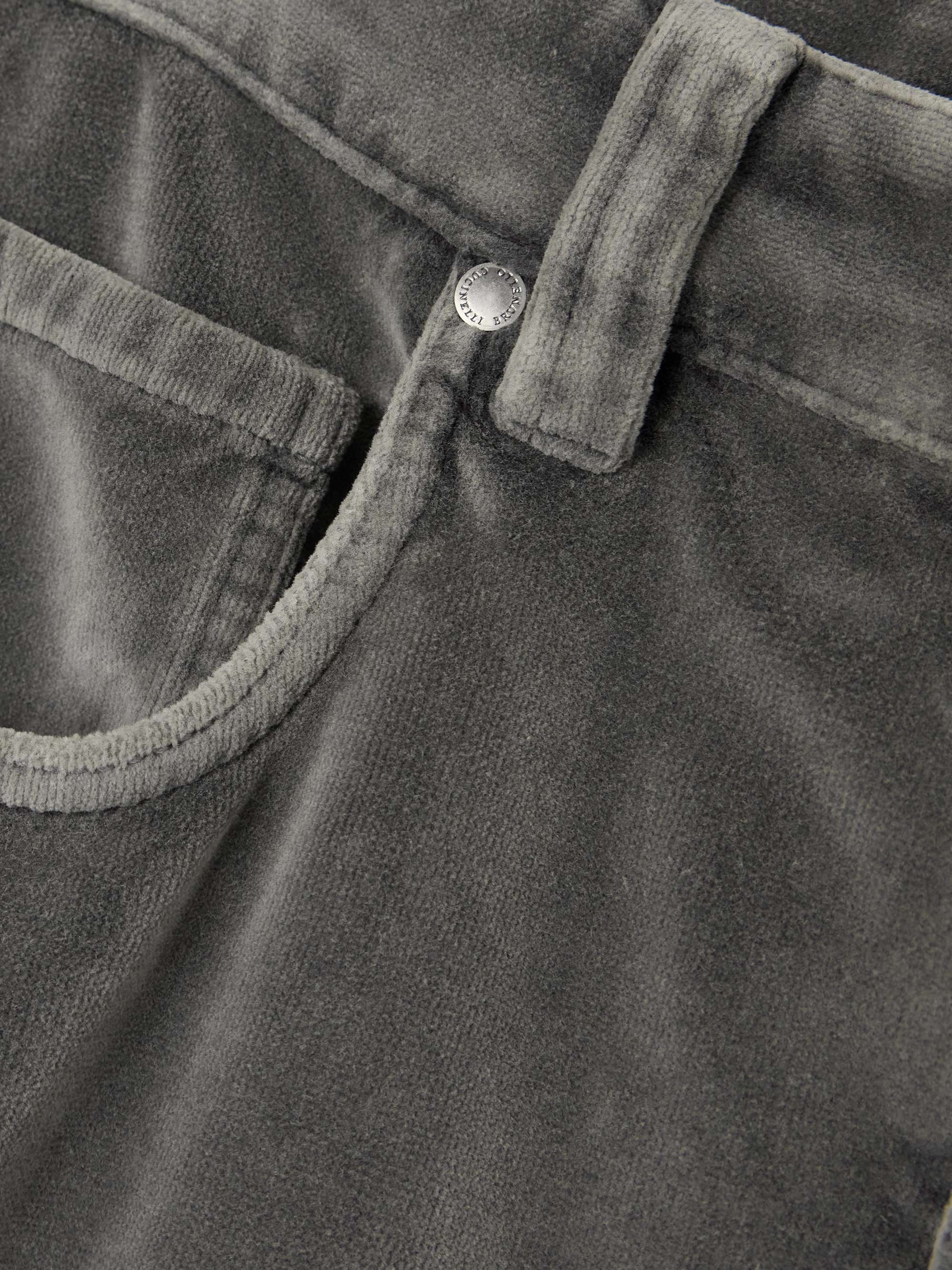Velour pants view