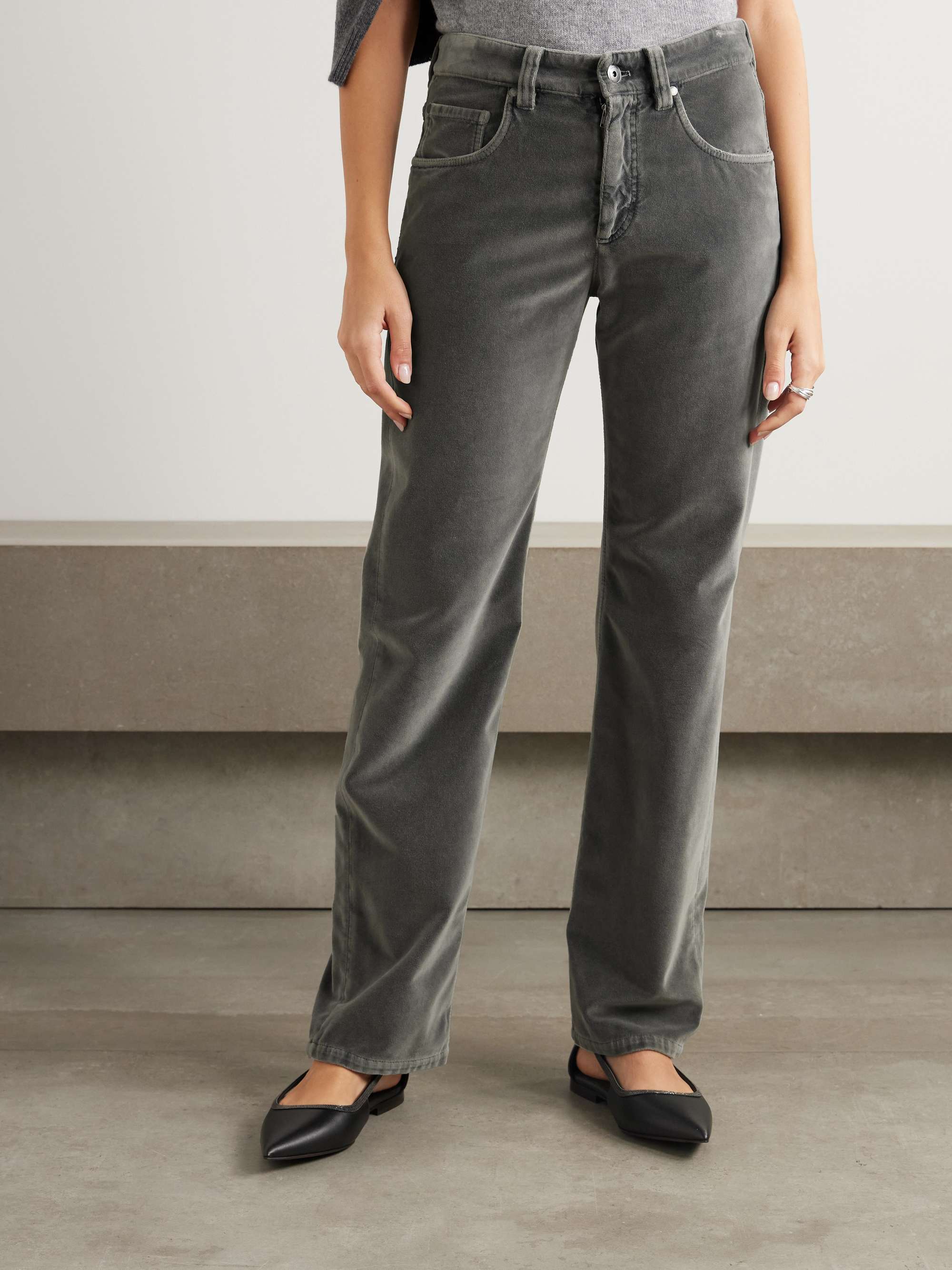 Velour pants view