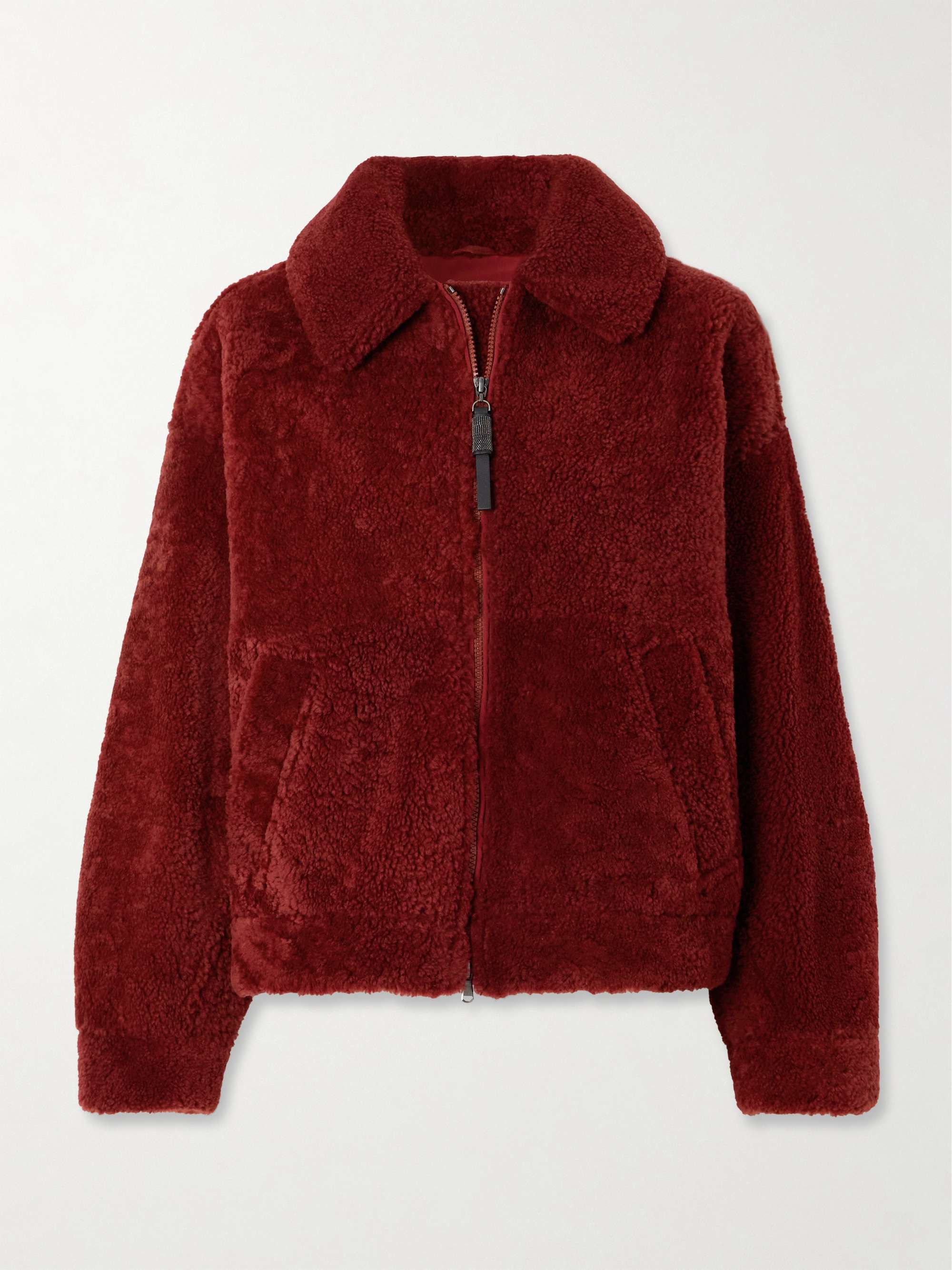 Shearling jacket view