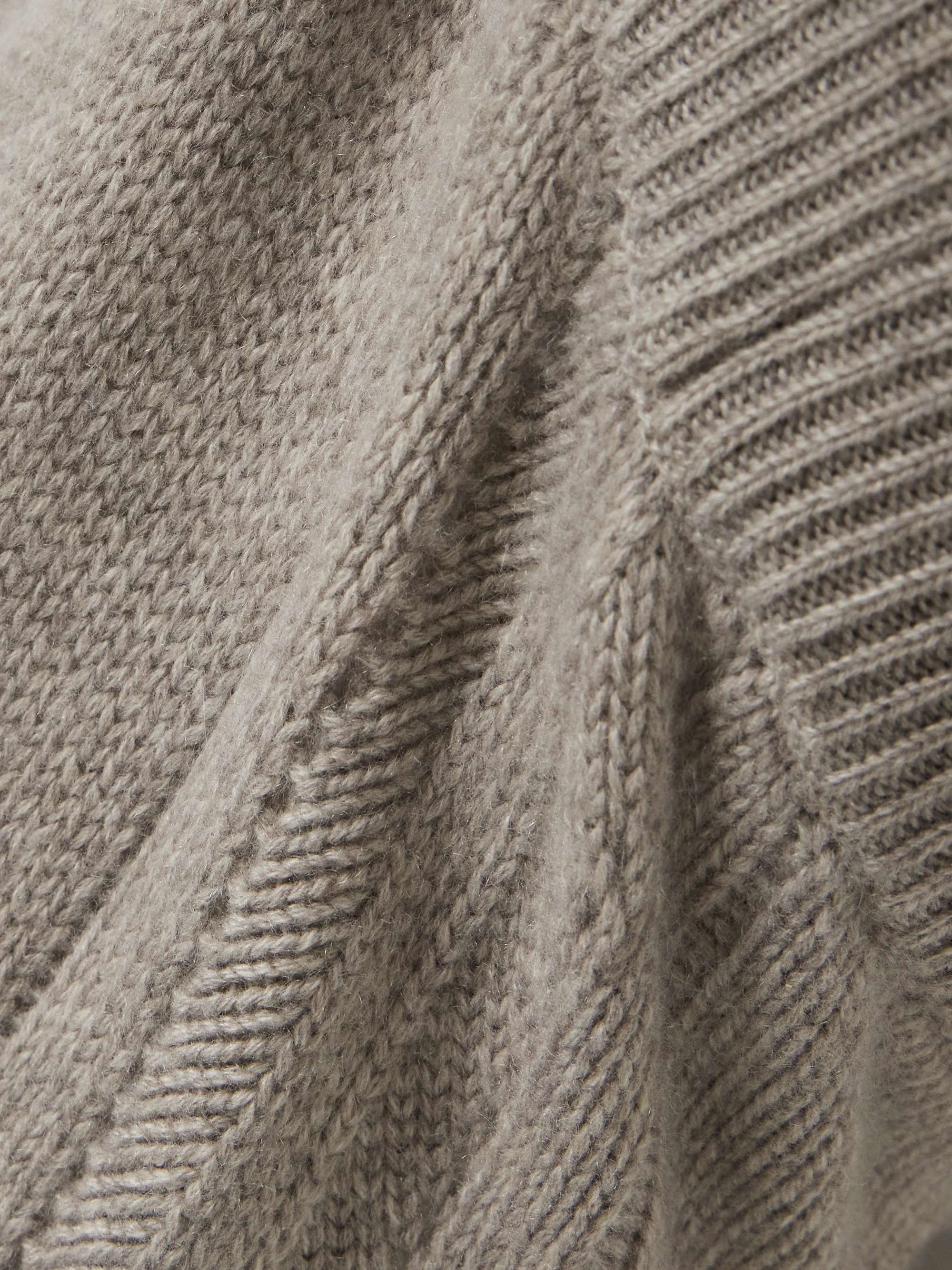 Pattaya pointelle-knit organic cashmere tapered pants view