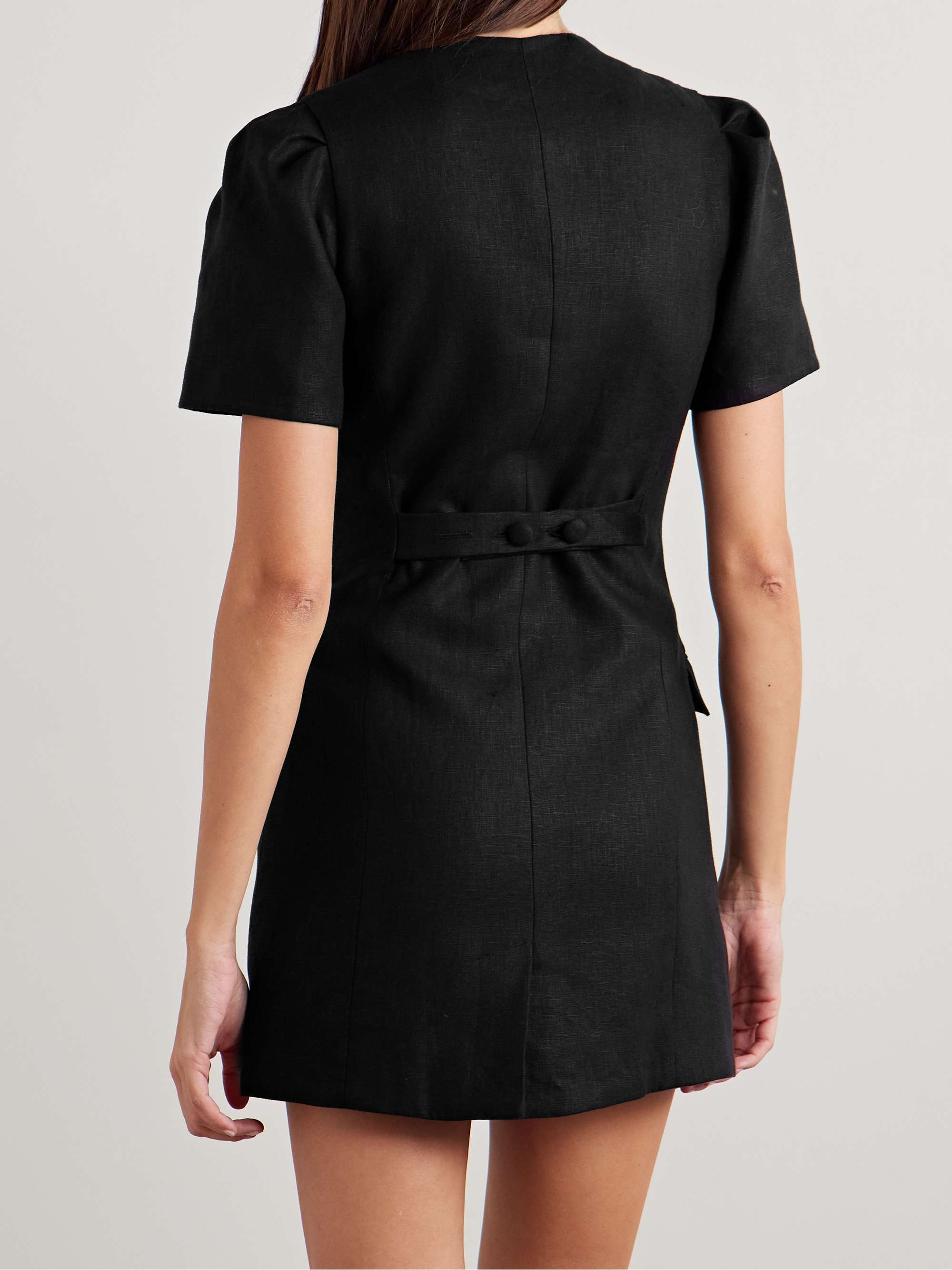Emma linen mini dress view