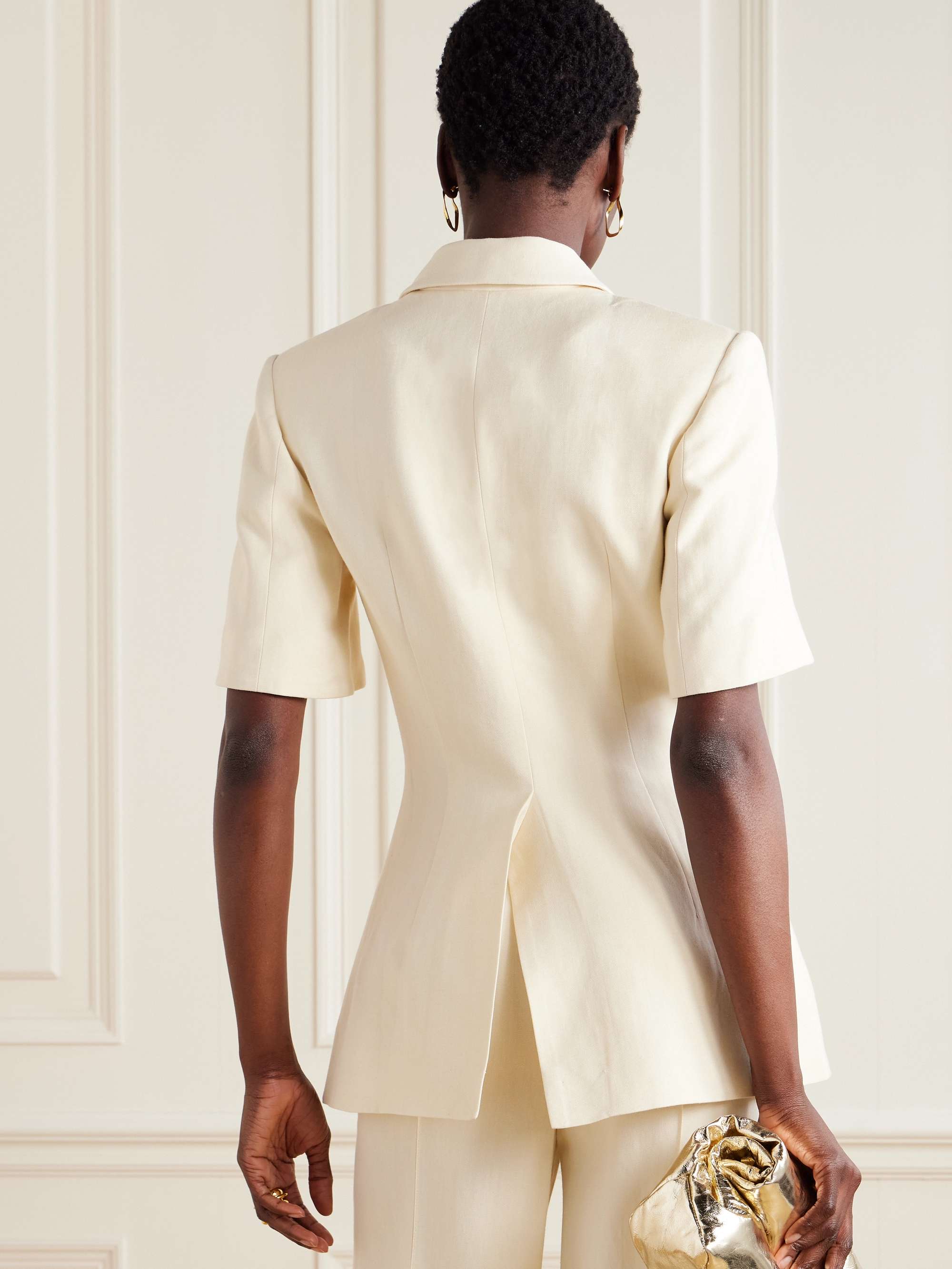 Enna woven blazer view