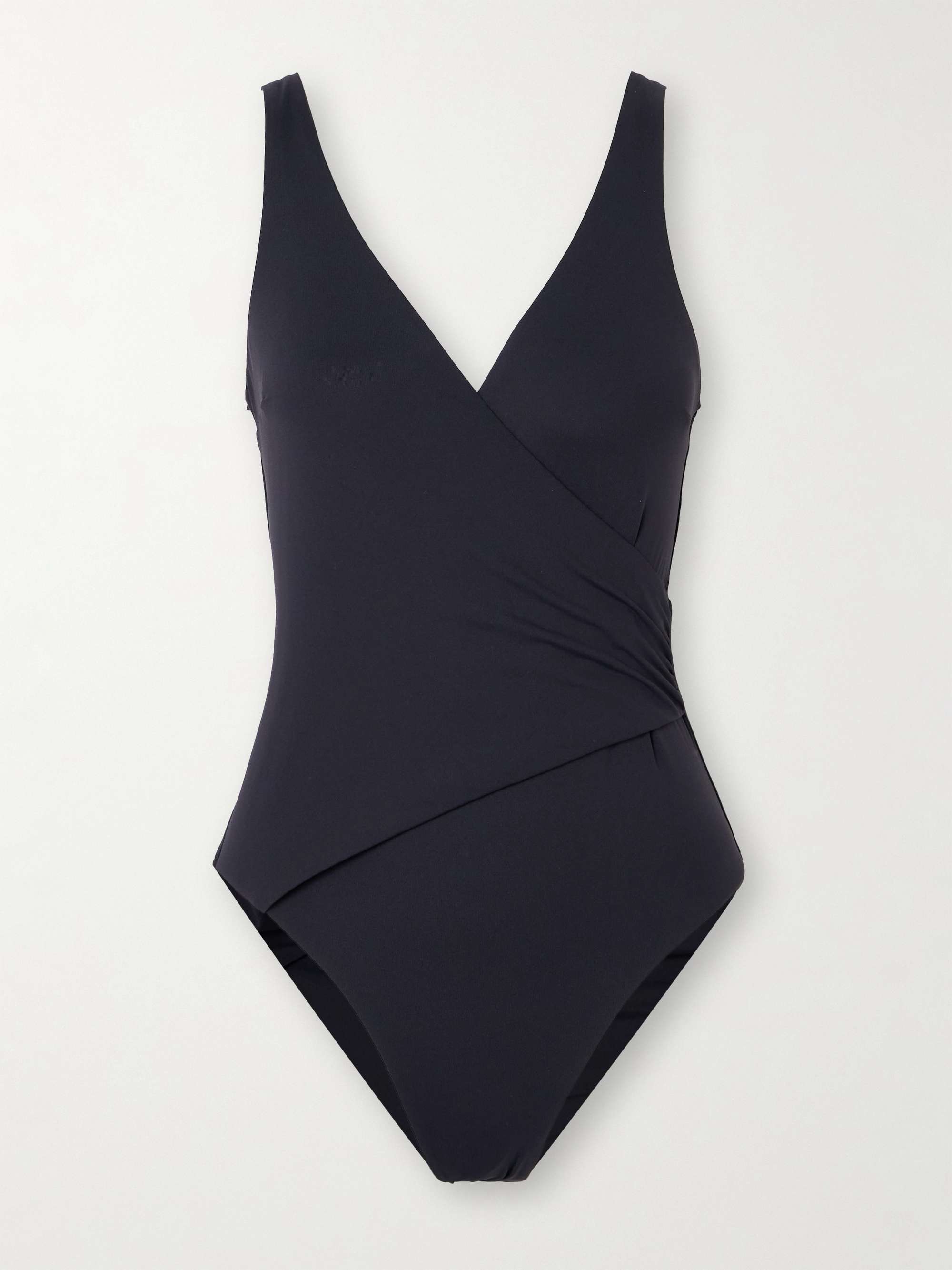Veneto wrap-effect swimsuit view