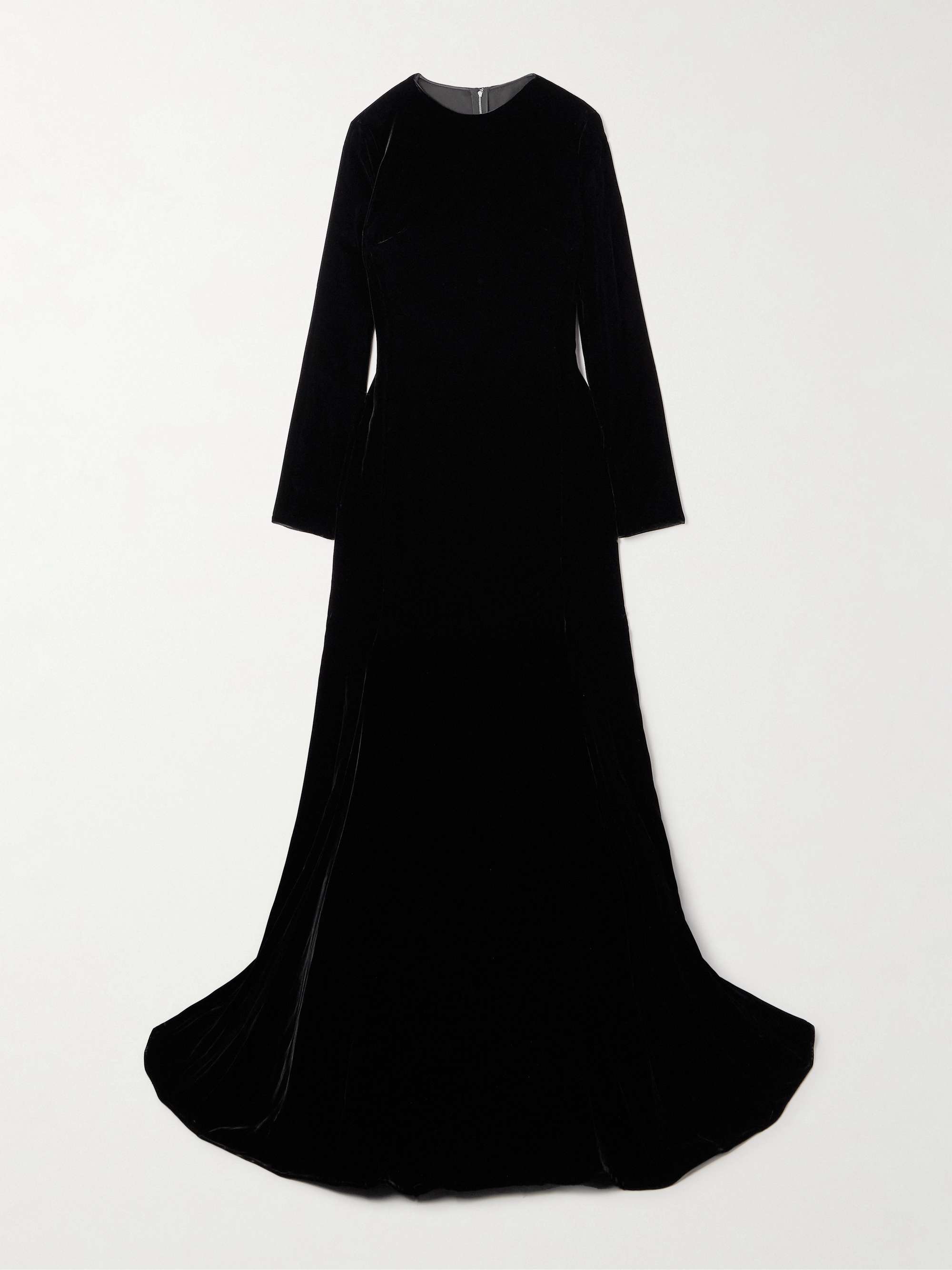 Velvet gown view