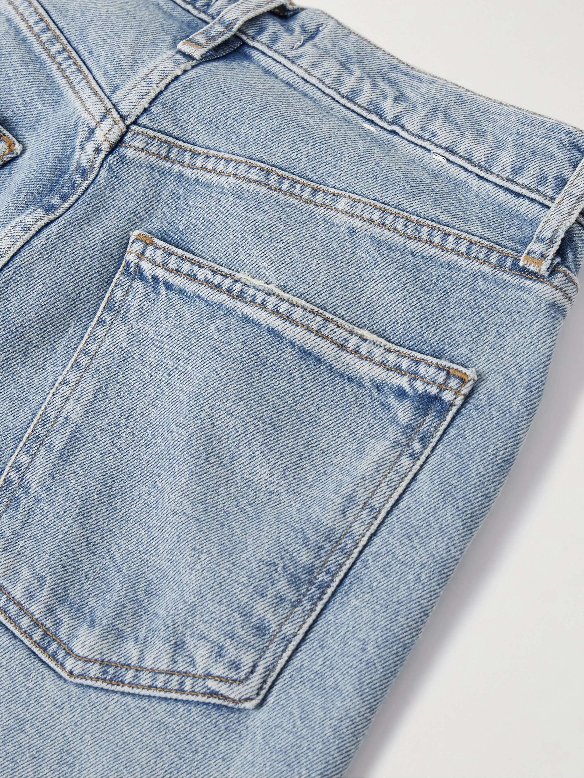 '90s Pinch Waist cropped high-rise straight-leg jeans view