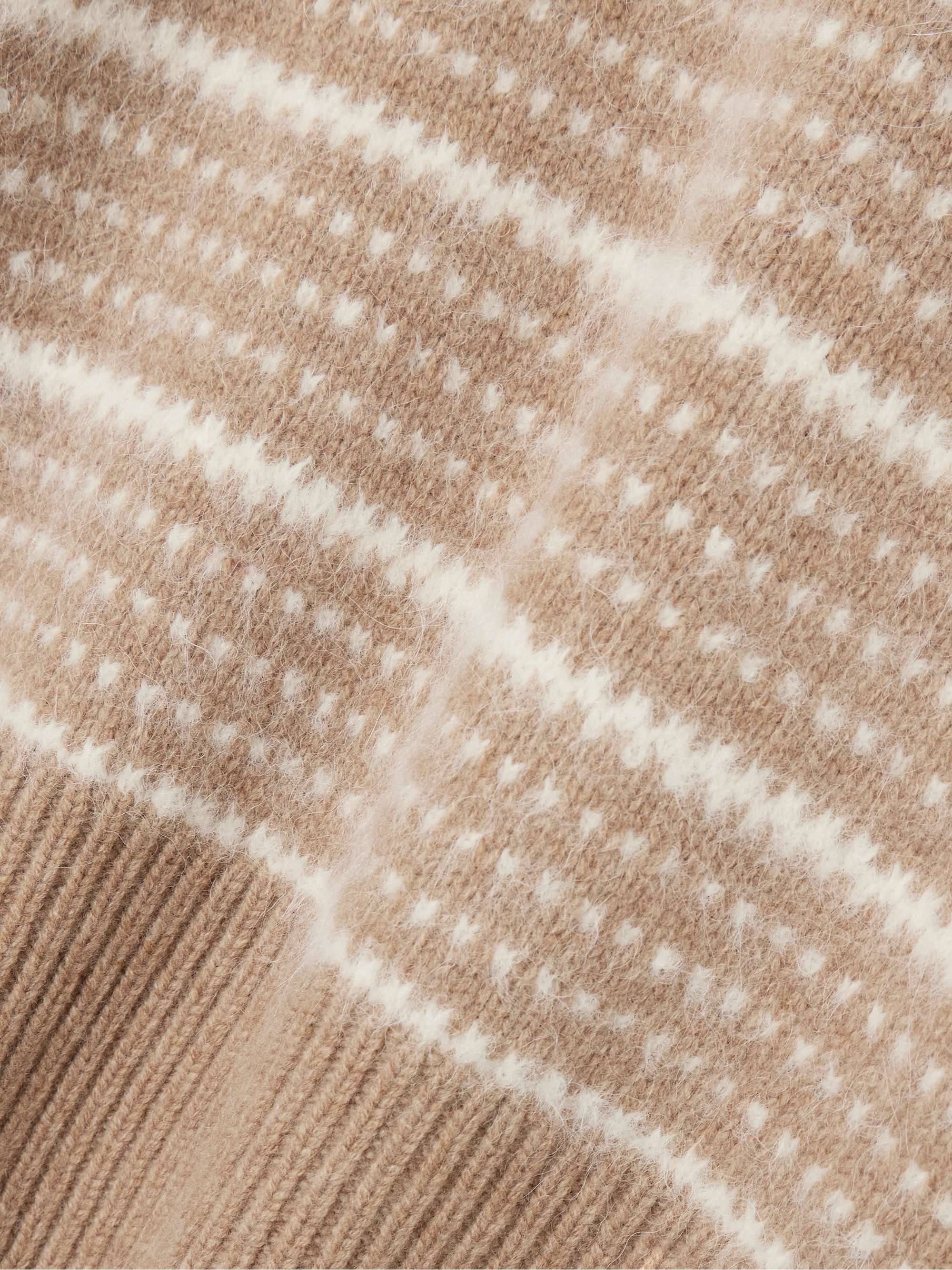 Wool-blend turtleneck sweater view