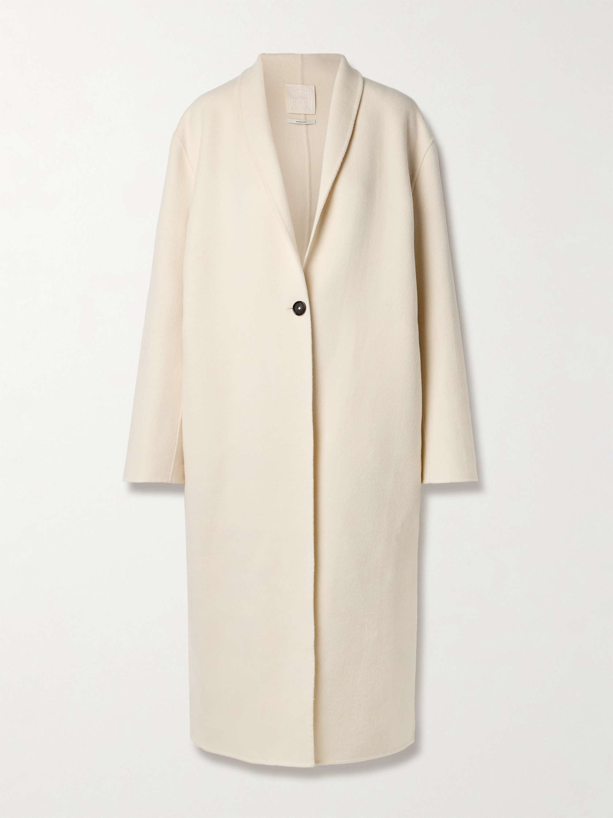 Wool coat view